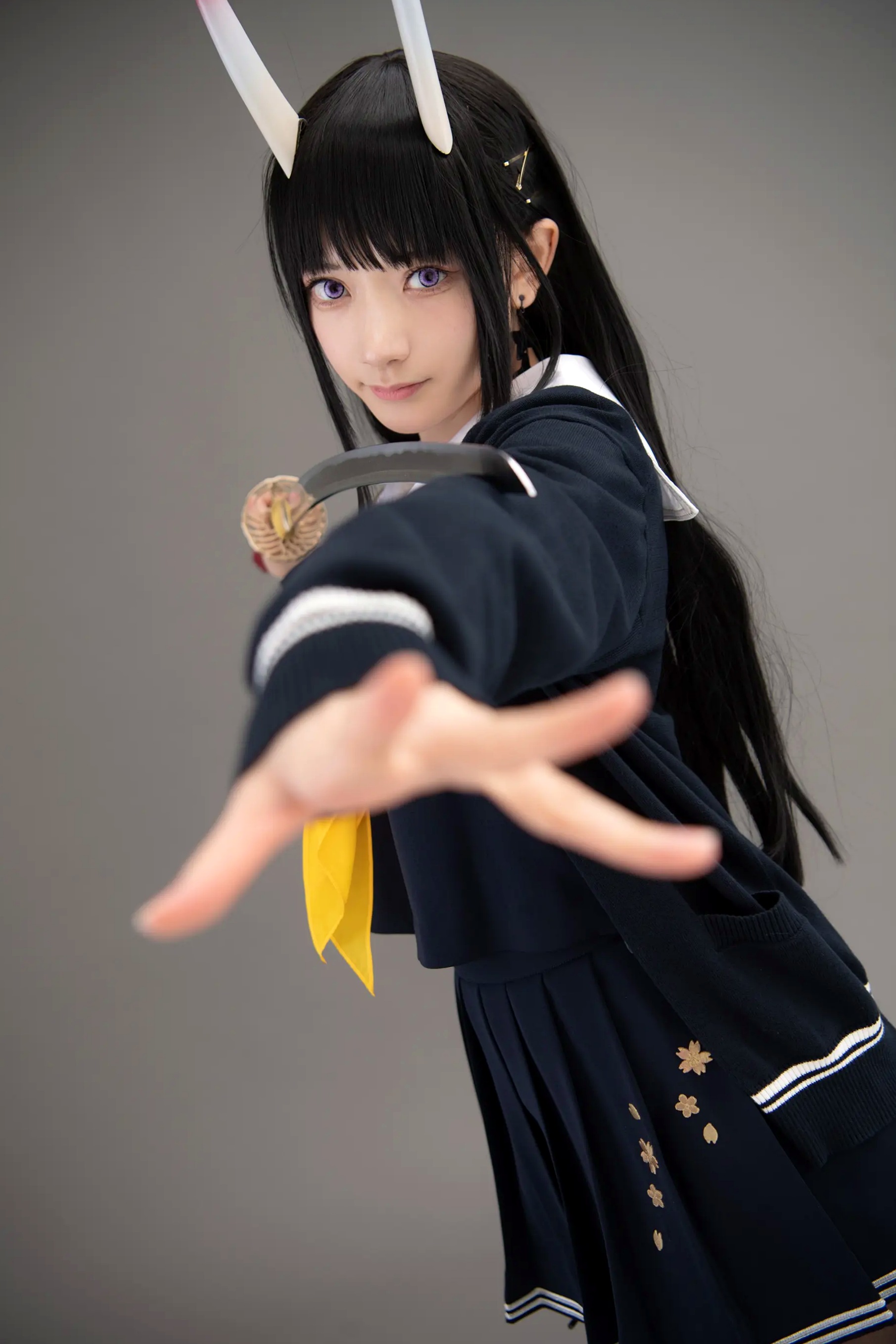 (Cosplay) Sakurai 尊みを感じて桜井 - 本日着任、能代战力强化请求 碧蓝航线能代黑丝制服COS [186P]
