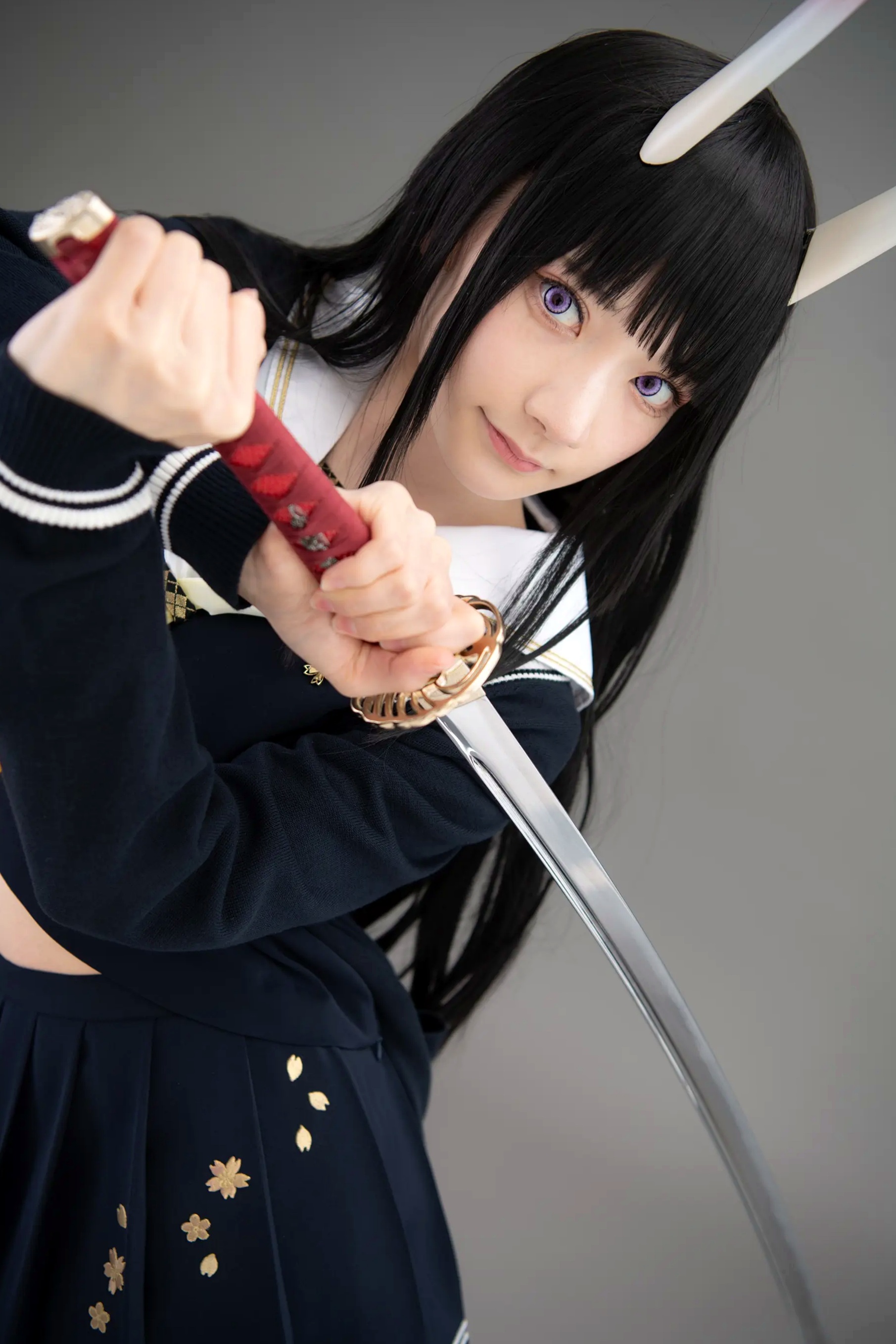 (Cosplay) Sakurai 尊みを感じて桜井 - 本日着任、能代战力强化请求 碧蓝航线能代黑丝制服COS [186P]