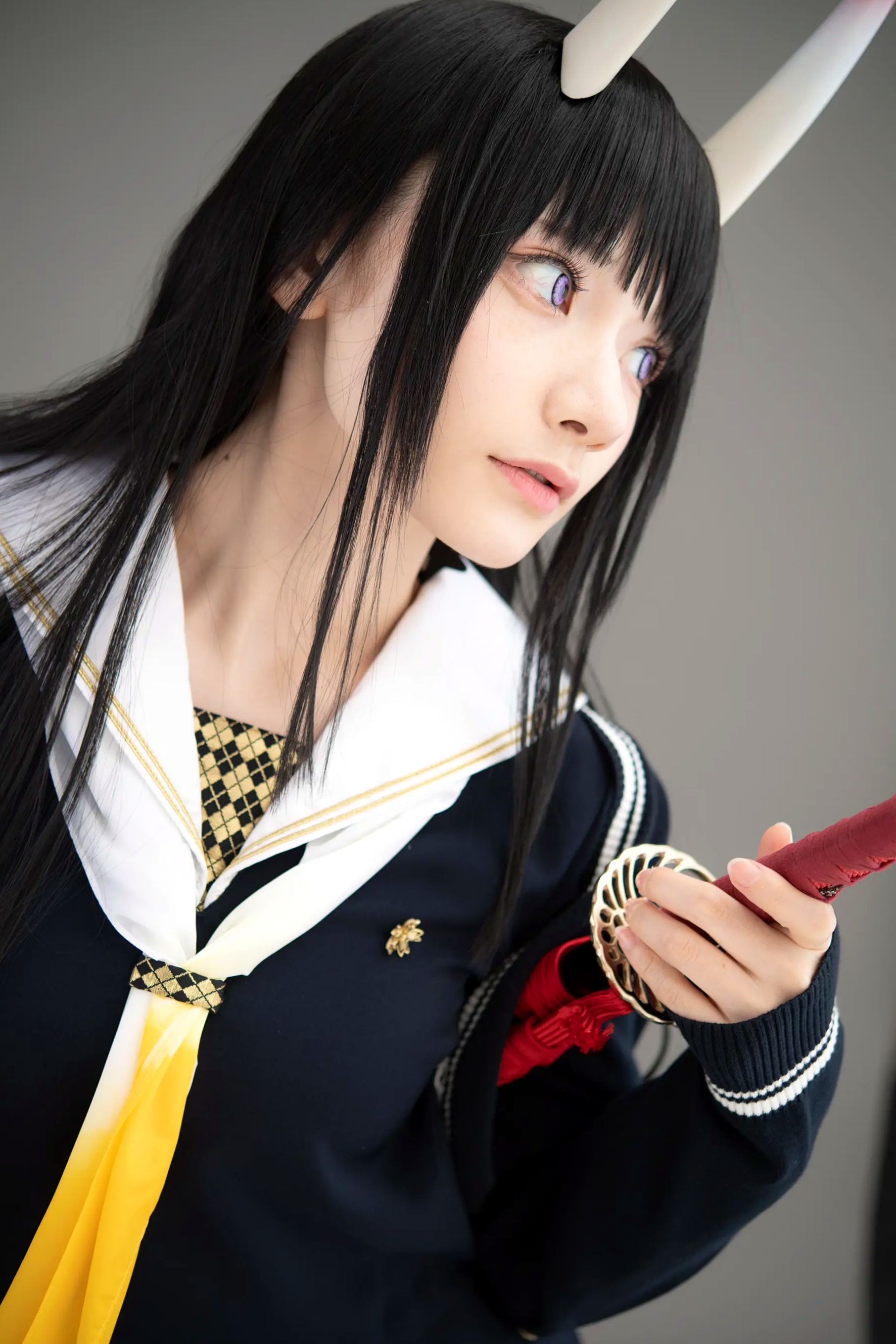 (Cosplay) Sakurai 尊みを感じて桜井 - 本日着任、能代战力强化请求 碧蓝航线能代黑丝制服COS [186P]