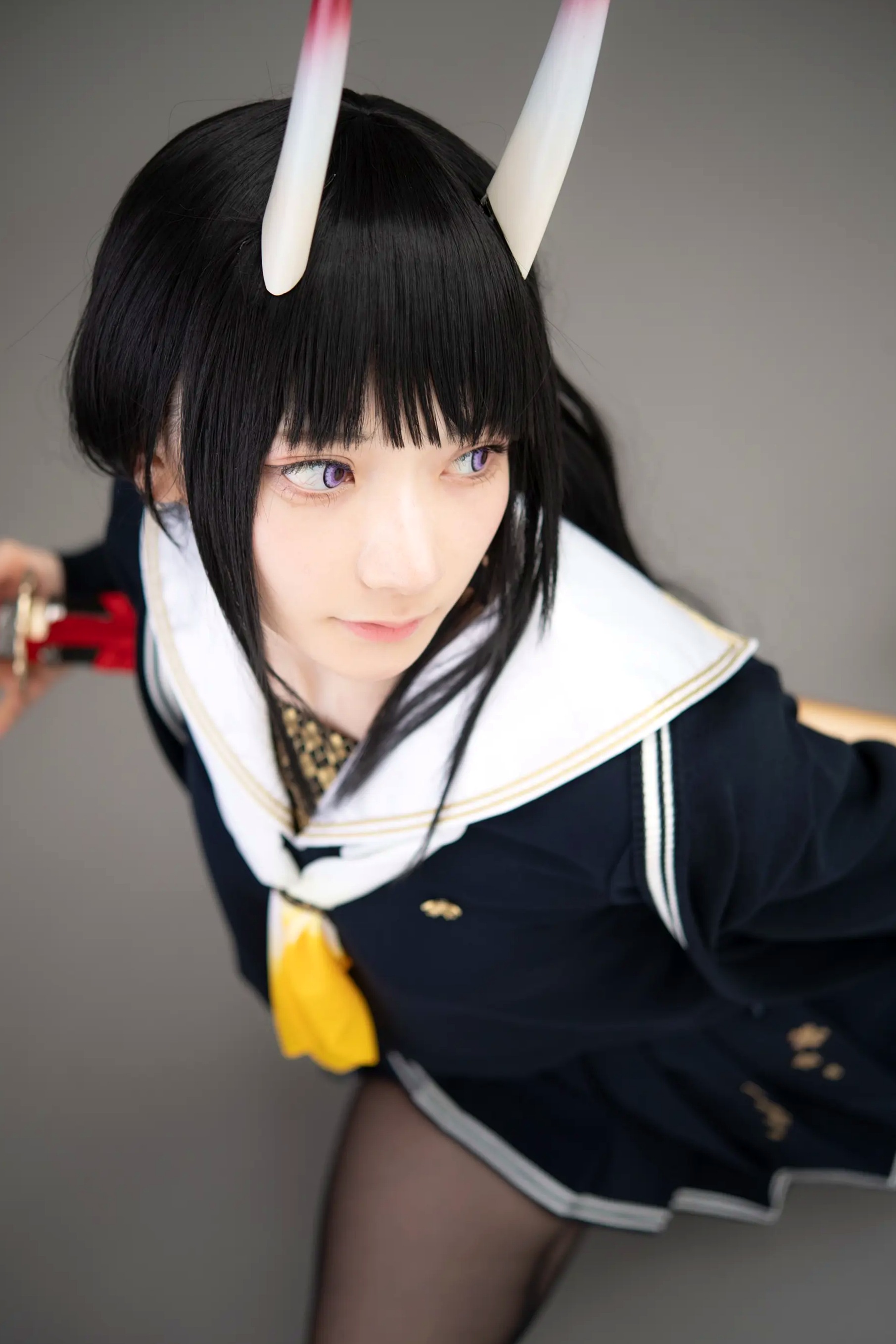 (Cosplay) Sakurai 尊みを感じて桜井 - 本日着任、能代战力强化请求 碧蓝航线能代黑丝制服COS [186P]