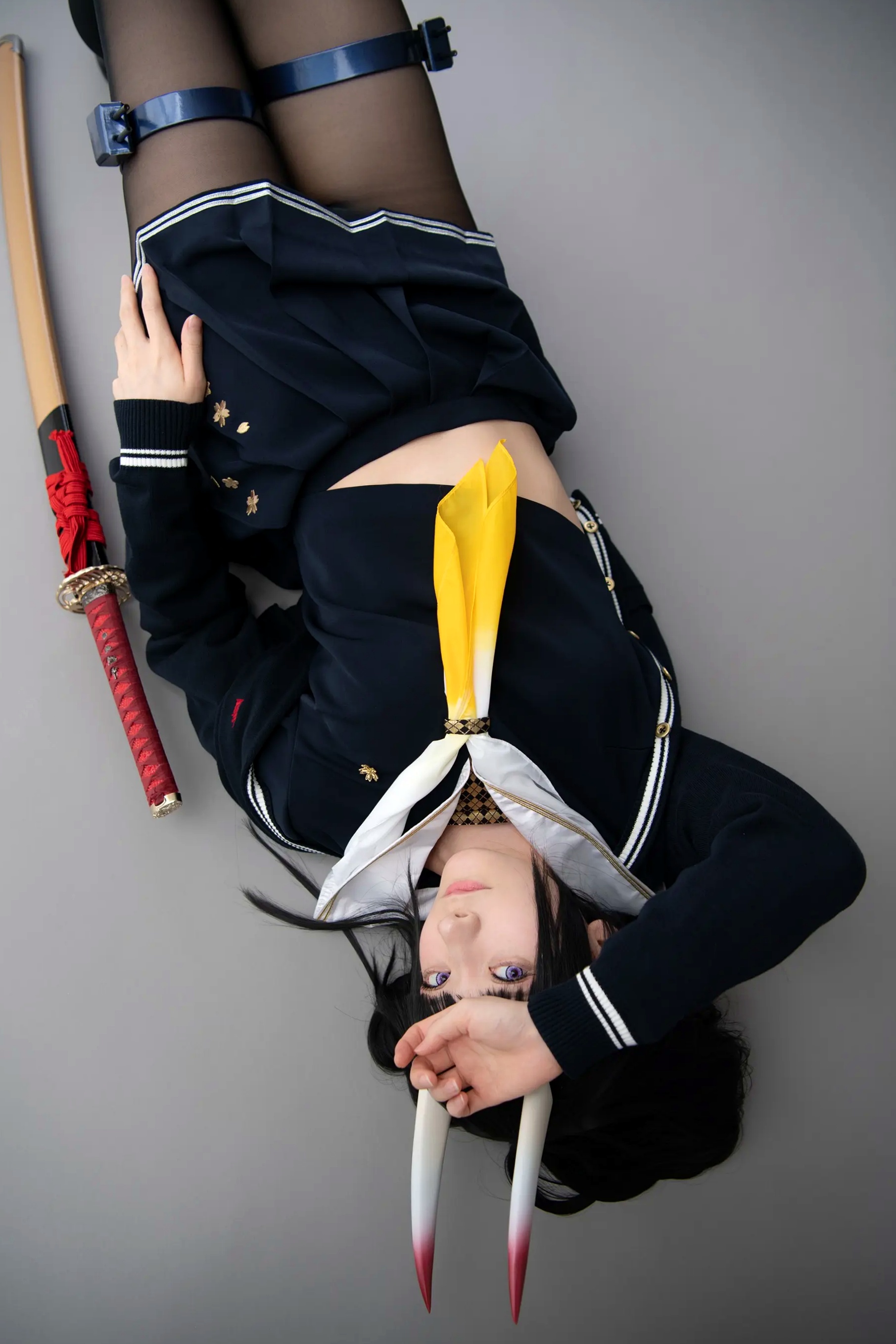 (Cosplay) Sakurai 尊みを感じて桜井 - 本日着任、能代战力强化请求 碧蓝航线能代黑丝制服COS [186P]