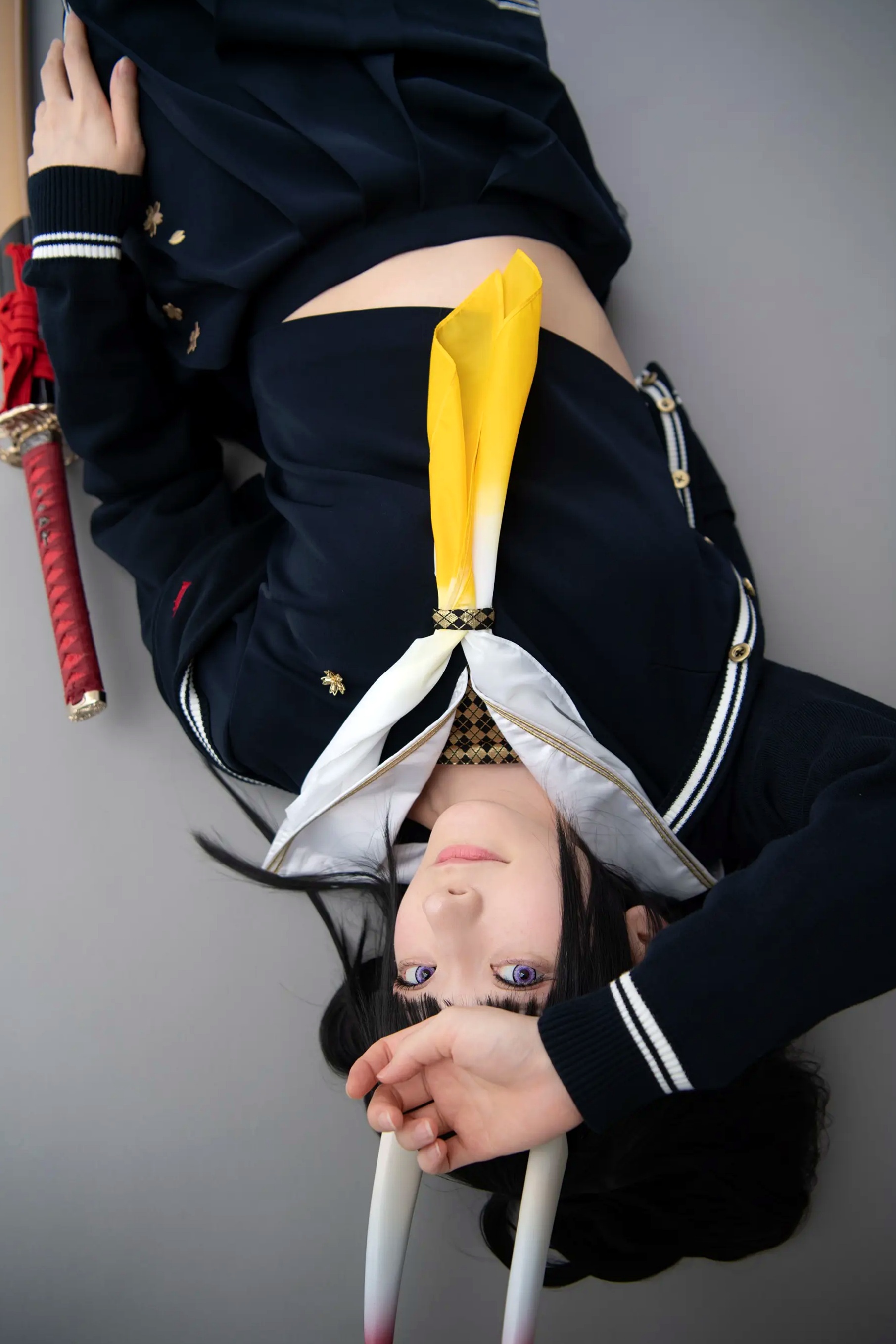 (Cosplay) Sakurai 尊みを感じて桜井 - 本日着任、能代战力强化请求 碧蓝航线能代黑丝制服COS [186P]