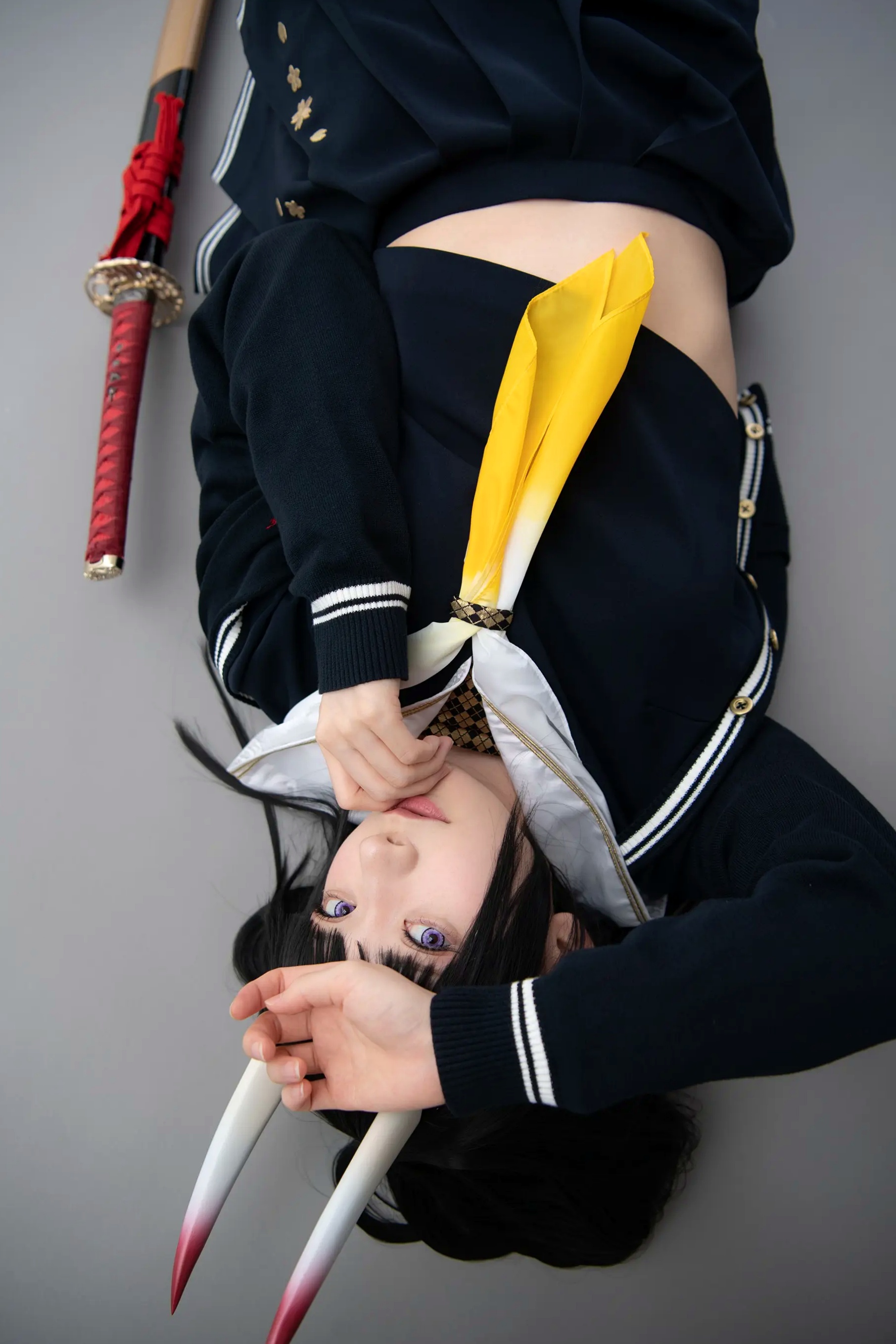 (Cosplay) Sakurai 尊みを感じて桜井 - 本日着任、能代战力强化请求 碧蓝航线能代黑丝制服COS [186P]