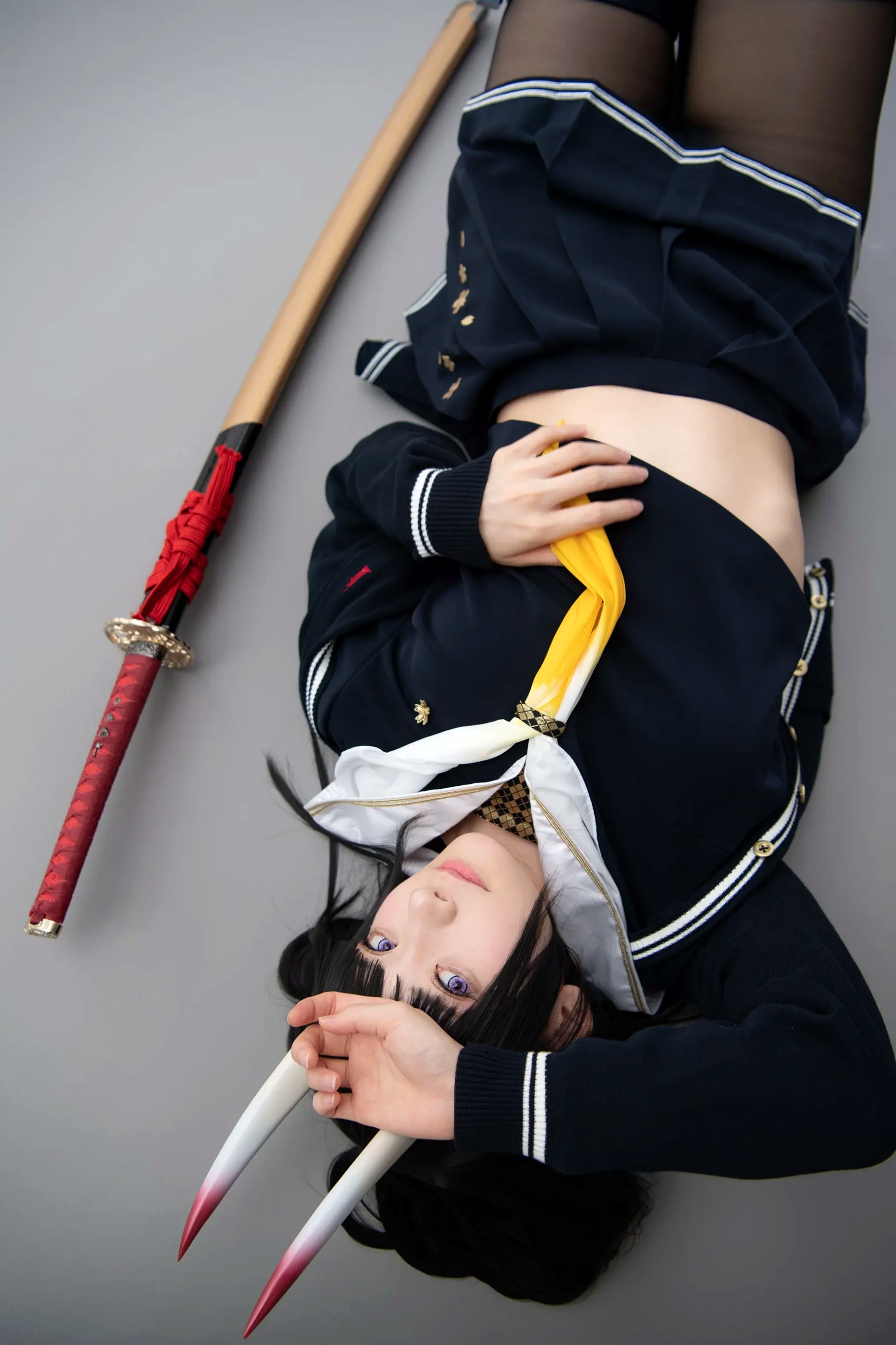 (Cosplay) Sakurai 尊みを感じて桜井 - 本日着任、能代战力强化请求 碧蓝航线能代黑丝制服COS [186P]