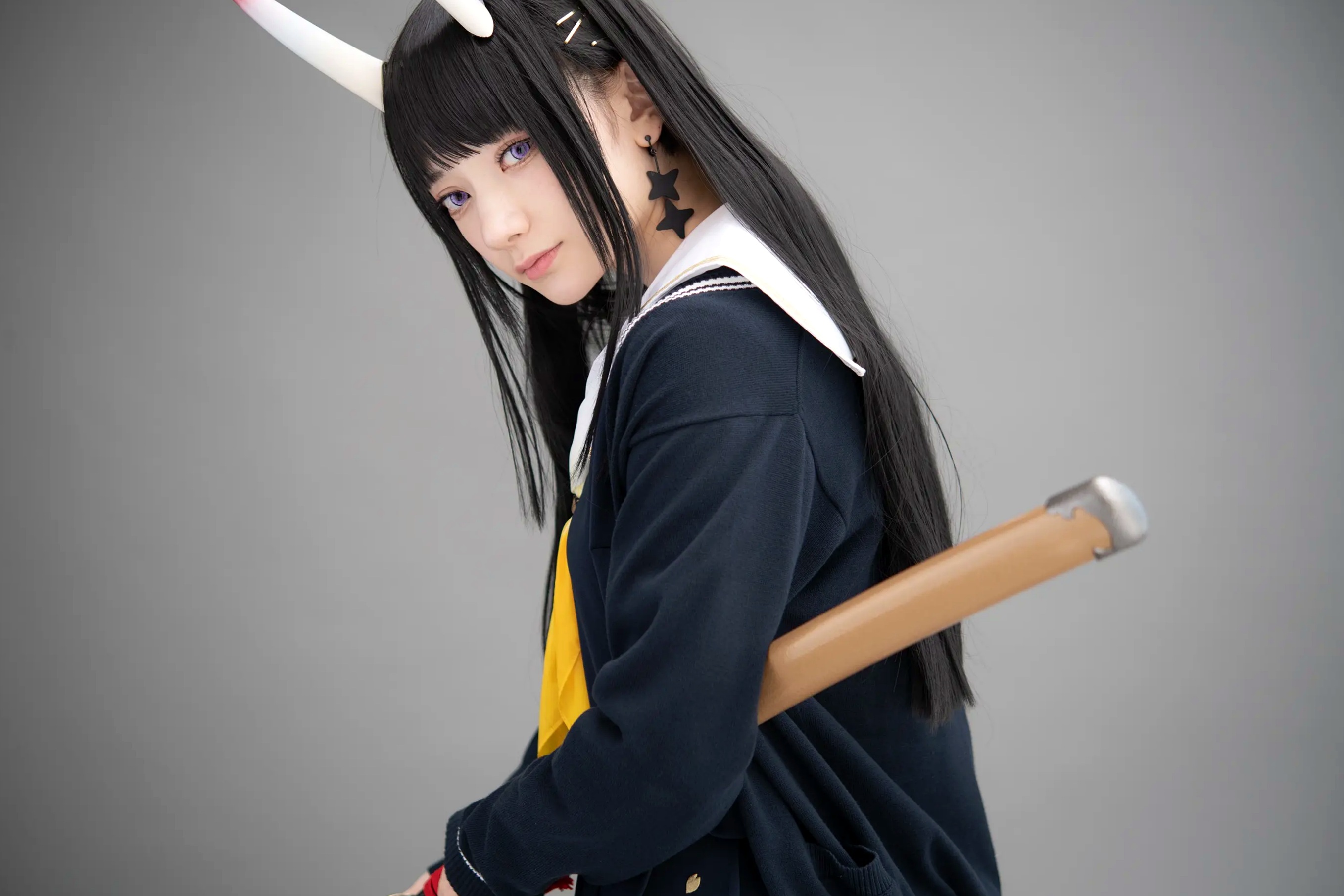 (Cosplay) Sakurai 尊みを感じて桜井 - 本日着任、能代战力强化请求 碧蓝航线能代黑丝制服COS [186P]