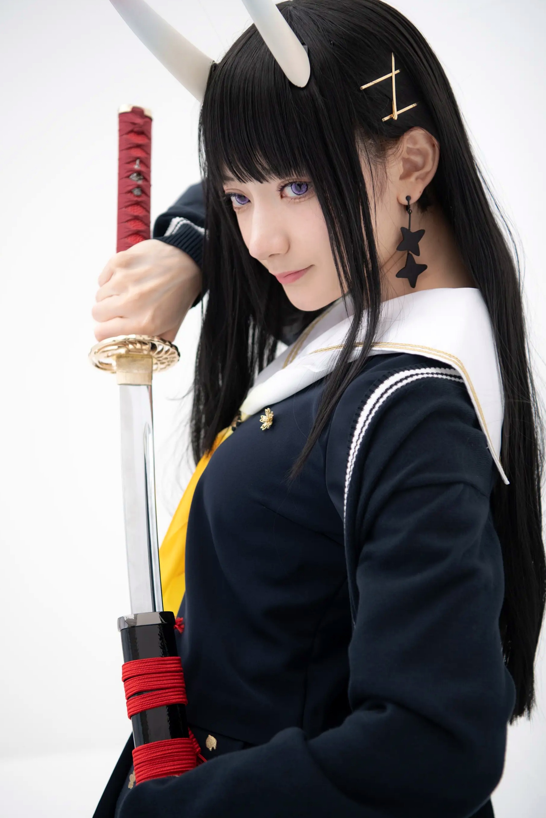 (Cosplay) Sakurai 尊みを感じて桜井 - 本日着任、能代战力强化请求 碧蓝航线能代黑丝制服COS [186P]