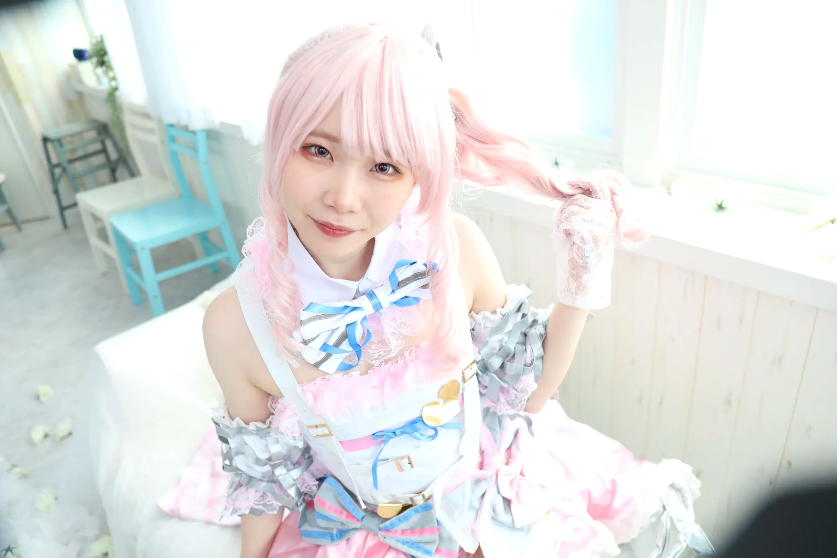 Gallery - (Cosplay) Kozue Fujita 藤田こずえ - First Cosplay! 初コス！粉发萌系少女大尺度私房角色扮演 [423P]角色扮演日本萌系大尺度美腿 女神私房照_秀色女神 - image 33