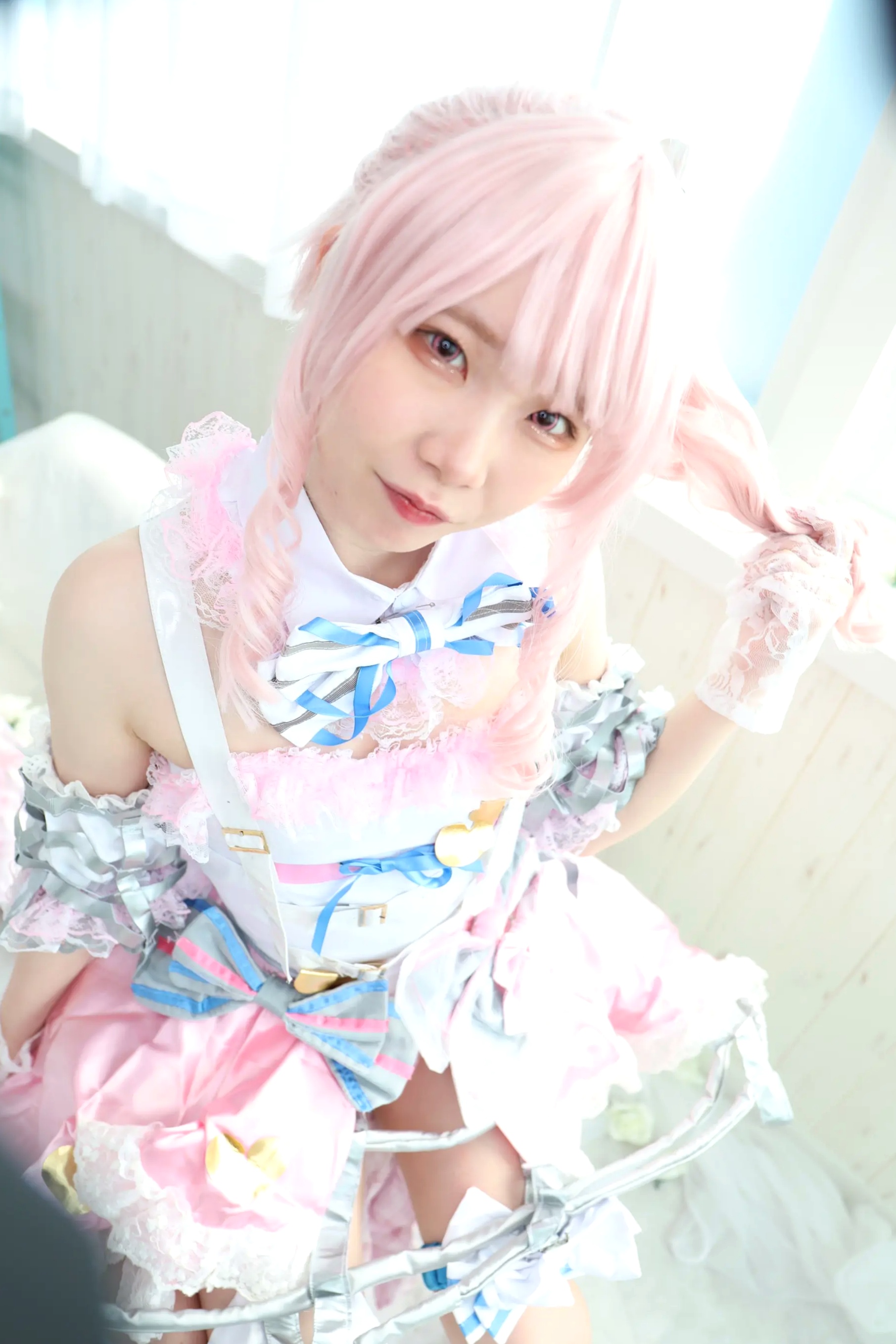 Gallery - (Cosplay) Kozue Fujita 藤田こずえ - First Cosplay! 初コス！粉发萌系少女大尺度私房角色扮演 [423P]角色扮演日本萌系大尺度美腿 女神私房照_秀色女神 - image 34