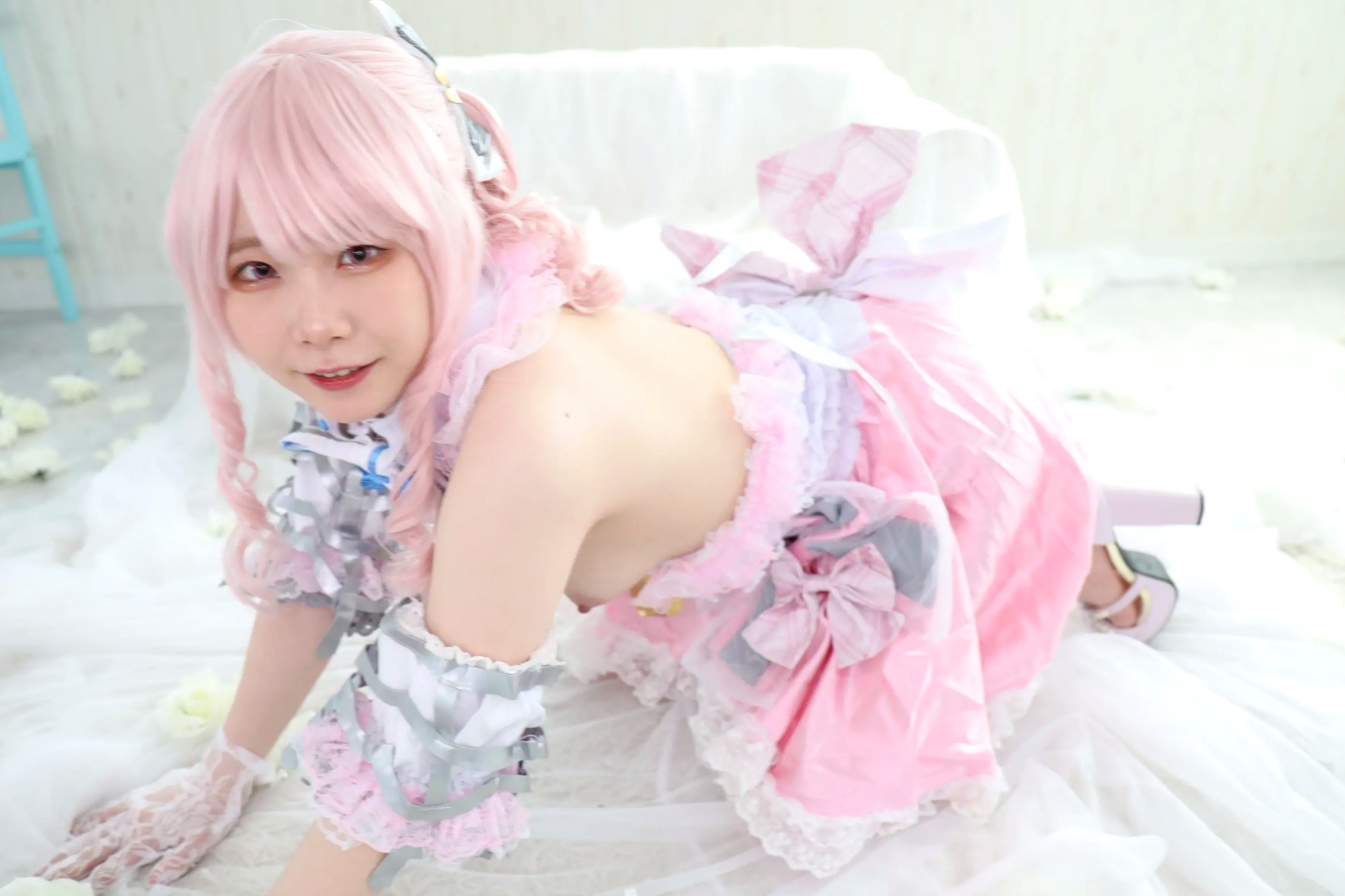 Gallery - (Cosplay) Kozue Fujita 藤田こずえ - First Cosplay! 初コス！粉发萌系少女大尺度私房角色扮演 [423P]角色扮演日本萌系大尺度美腿 女神私房照_秀色女神 - image 36