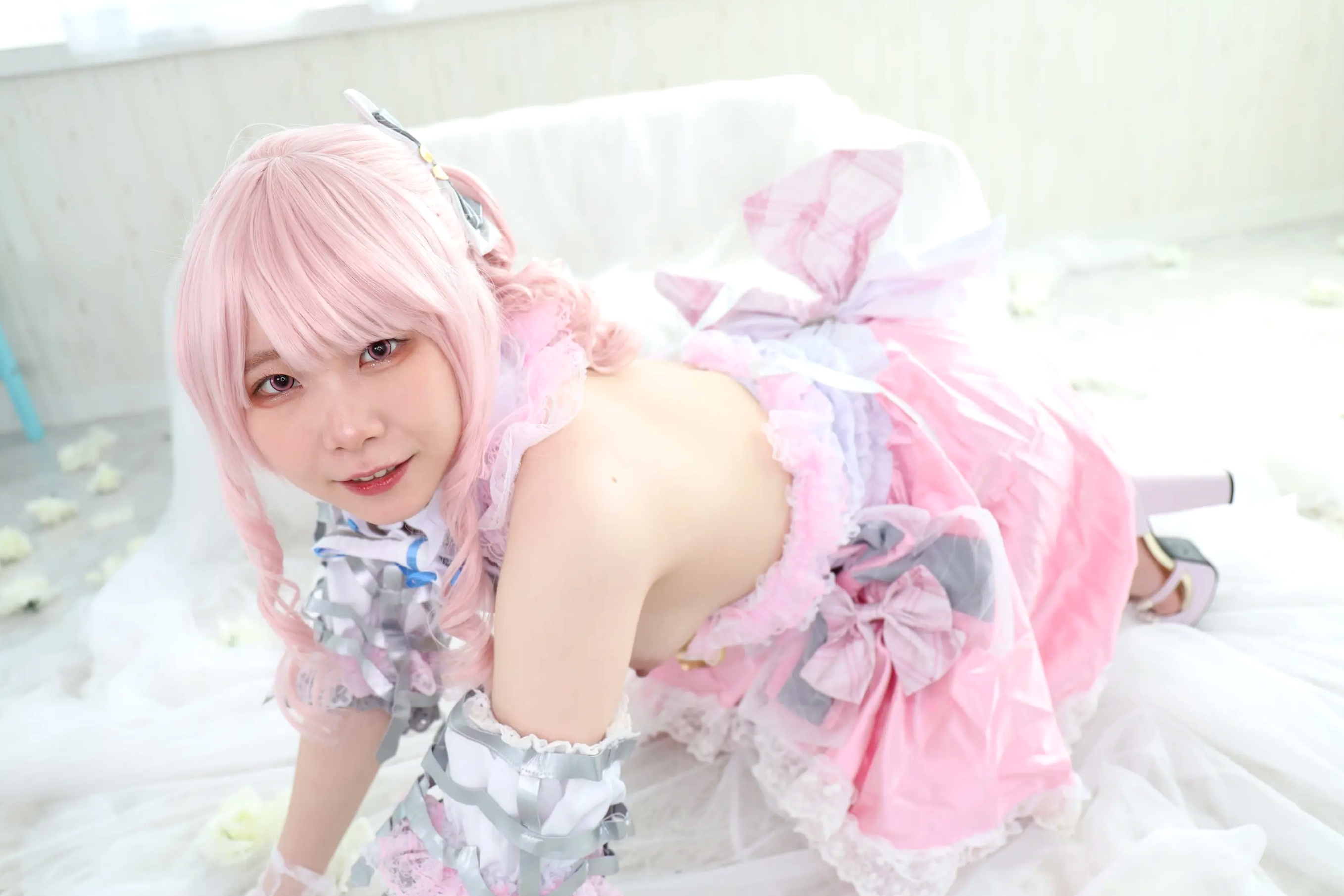 Gallery - (Cosplay) Kozue Fujita 藤田こずえ - First Cosplay! 初コス！粉发萌系少女大尺度私房角色扮演 [423P]角色扮演日本萌系大尺度美腿 女神私房照_秀色女神 - image 37