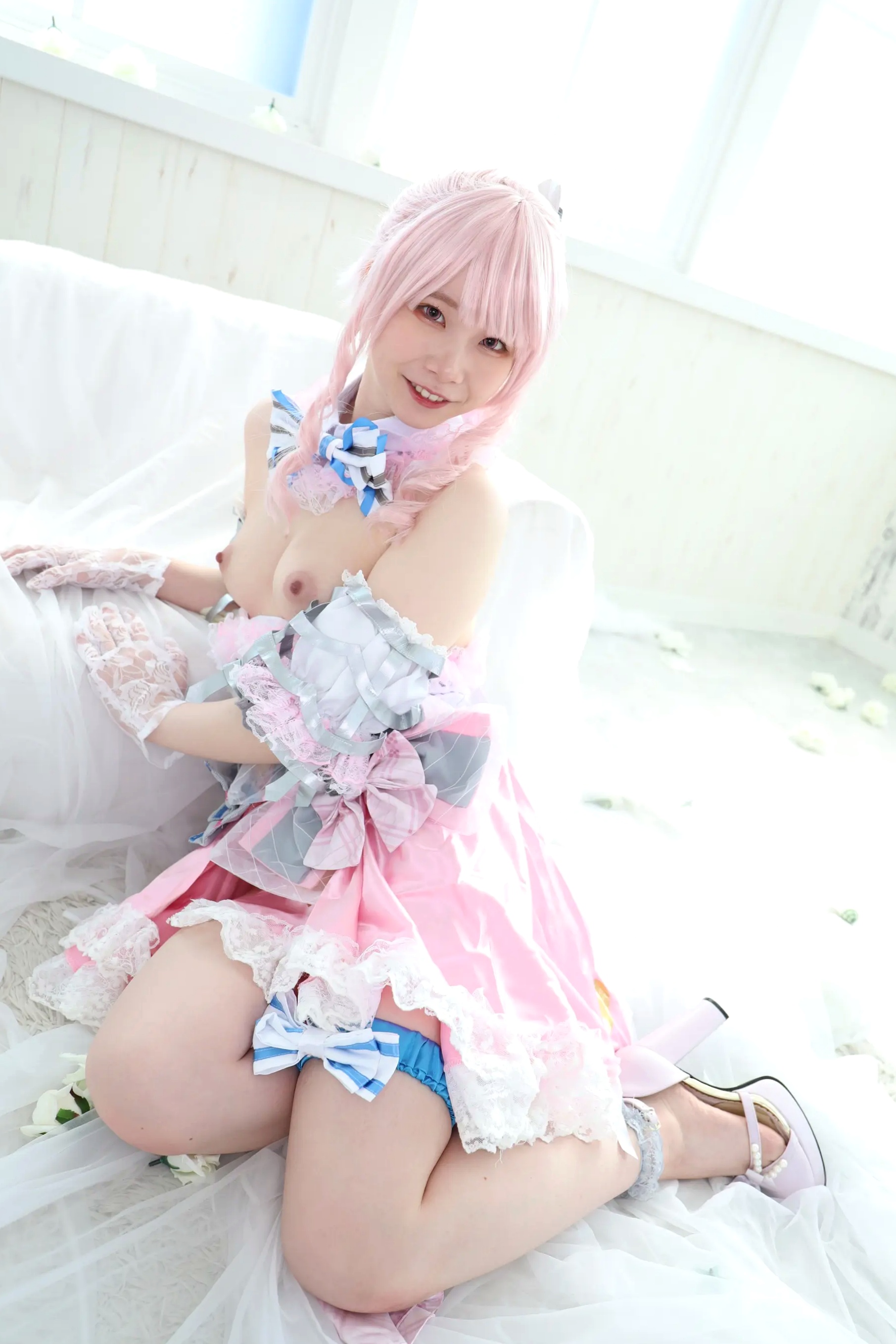 Gallery - (Cosplay) Kozue Fujita 藤田こずえ - First Cosplay! 初コス！粉发萌系少女大尺度私房角色扮演 [423P]角色扮演日本萌系大尺度美腿 女神私房照_秀色女神 - image 39