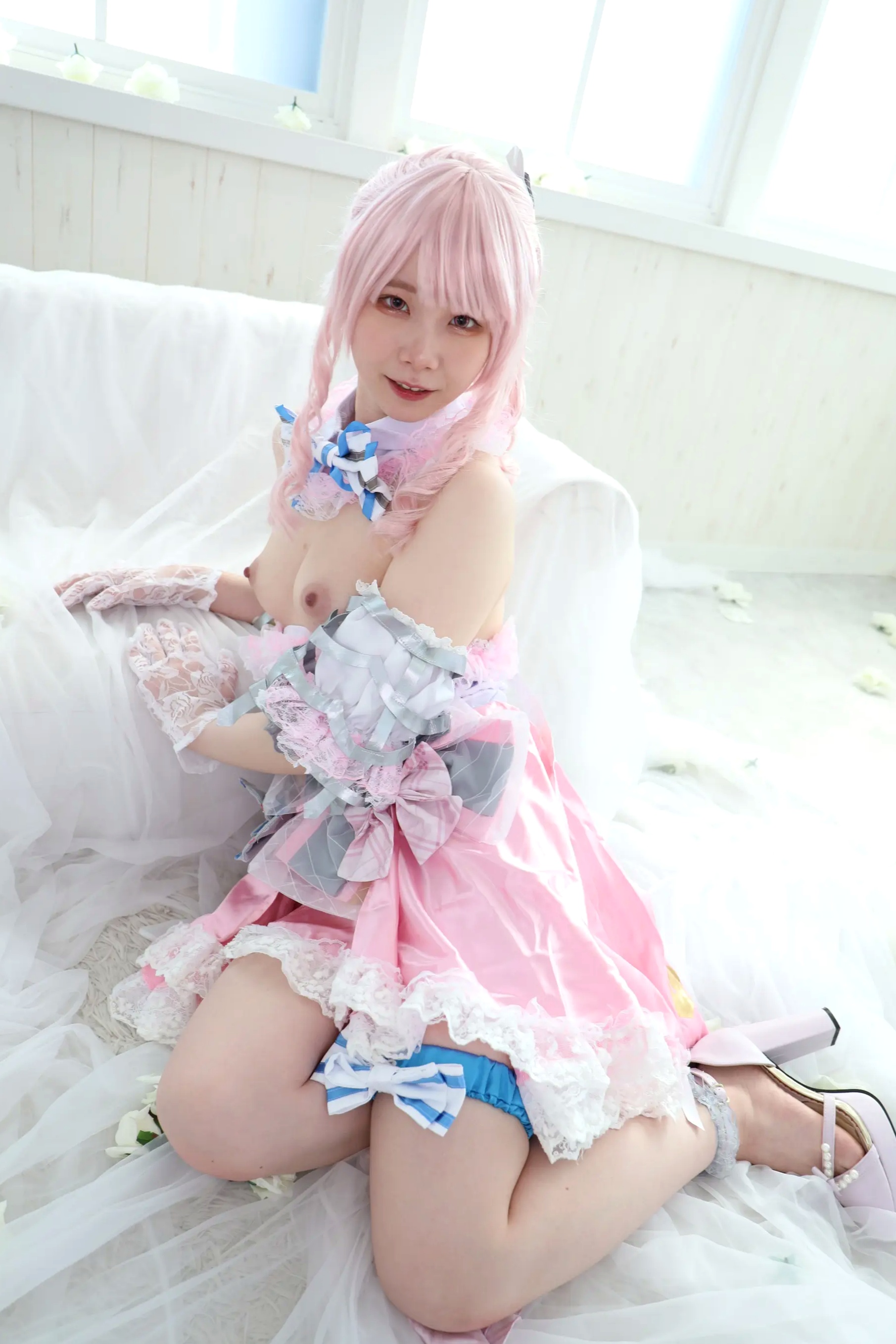 Gallery - (Cosplay) Kozue Fujita 藤田こずえ - First Cosplay! 初コス！粉发萌系少女大尺度私房角色扮演 [423P]角色扮演日本萌系大尺度美腿 女神私房照_秀色女神 - image 40