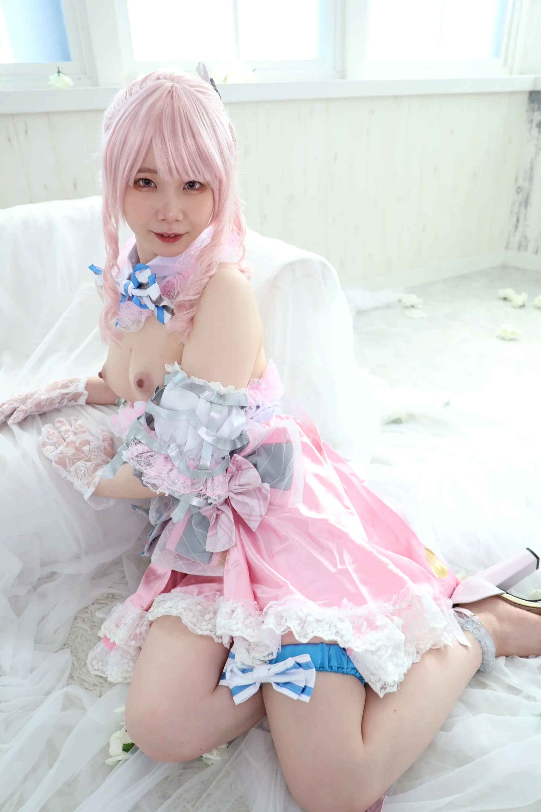 Gallery - (Cosplay) Kozue Fujita 藤田こずえ - First Cosplay! 初コス！粉发萌系少女大尺度私房角色扮演 [423P]角色扮演日本萌系大尺度美腿 女神私房照_秀色女神 - image 41