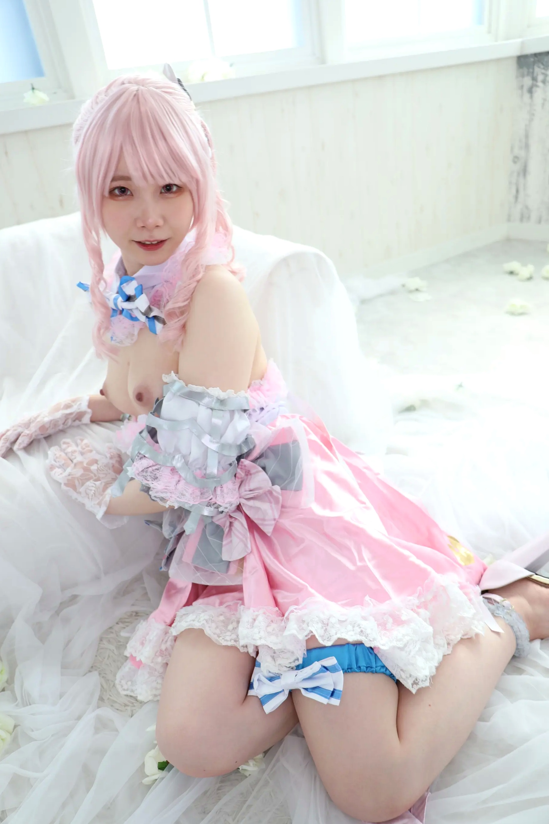 Gallery - (Cosplay) Kozue Fujita 藤田こずえ - First Cosplay! 初コス！粉发萌系少女大尺度私房角色扮演 [423P]角色扮演日本萌系大尺度美腿 女神私房照_秀色女神 - image 42