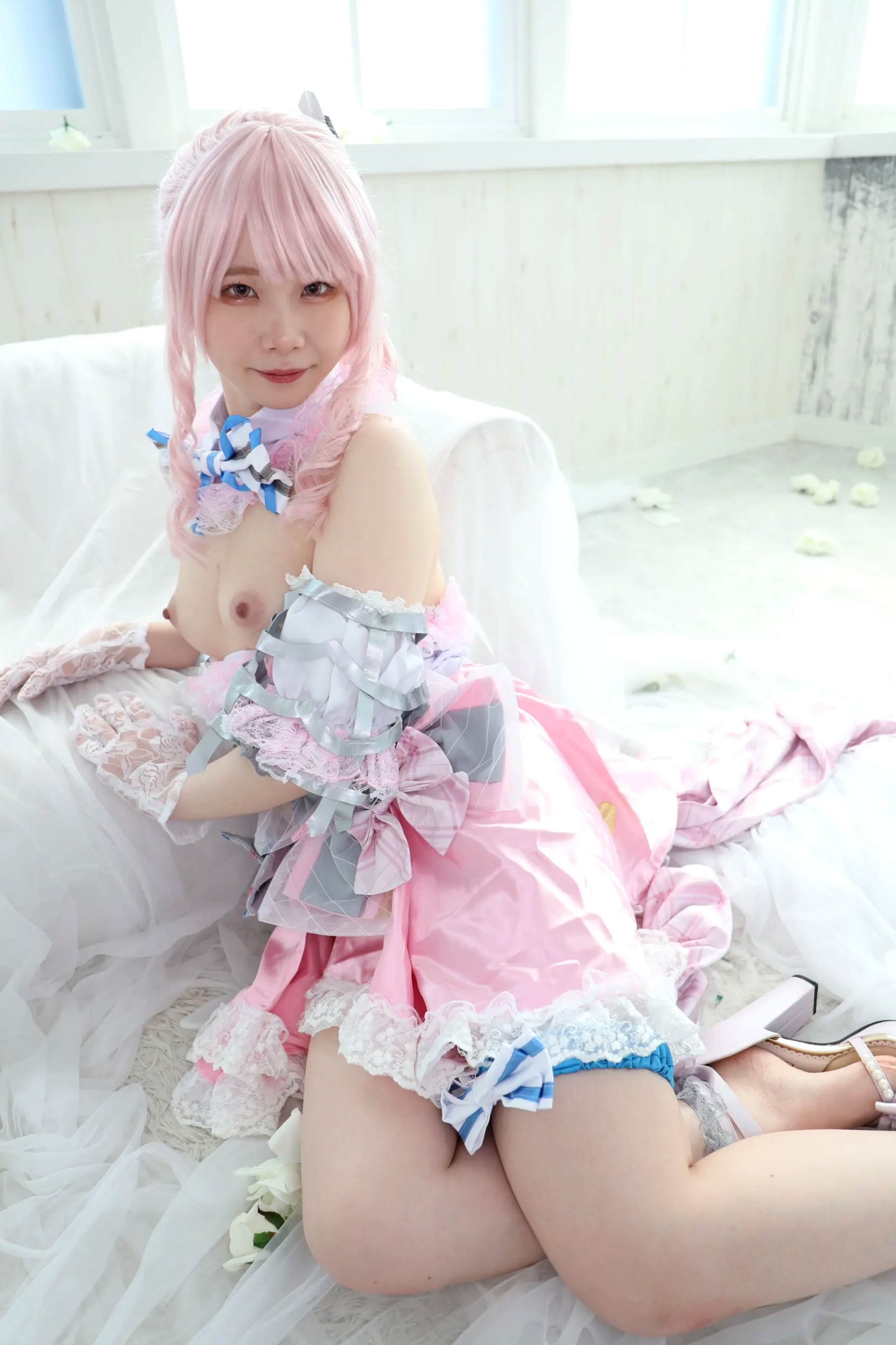 Gallery - (Cosplay) Kozue Fujita 藤田こずえ - First Cosplay! 初コス！粉发萌系少女大尺度私房角色扮演 [423P]角色扮演日本萌系大尺度美腿 女神私房照_秀色女神 - image 43