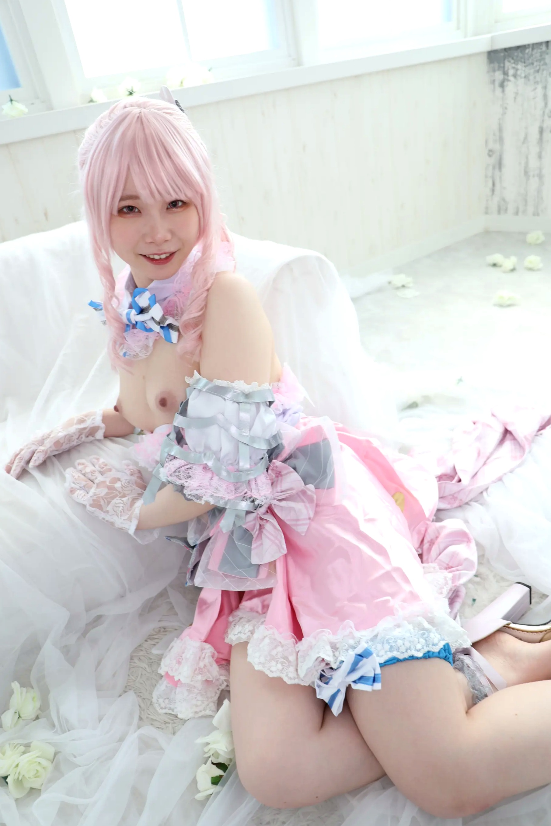 Gallery - (Cosplay) Kozue Fujita 藤田こずえ - First Cosplay! 初コス！粉发萌系少女大尺度私房角色扮演 [423P]角色扮演日本萌系大尺度美腿 女神私房照_秀色女神 - image 46