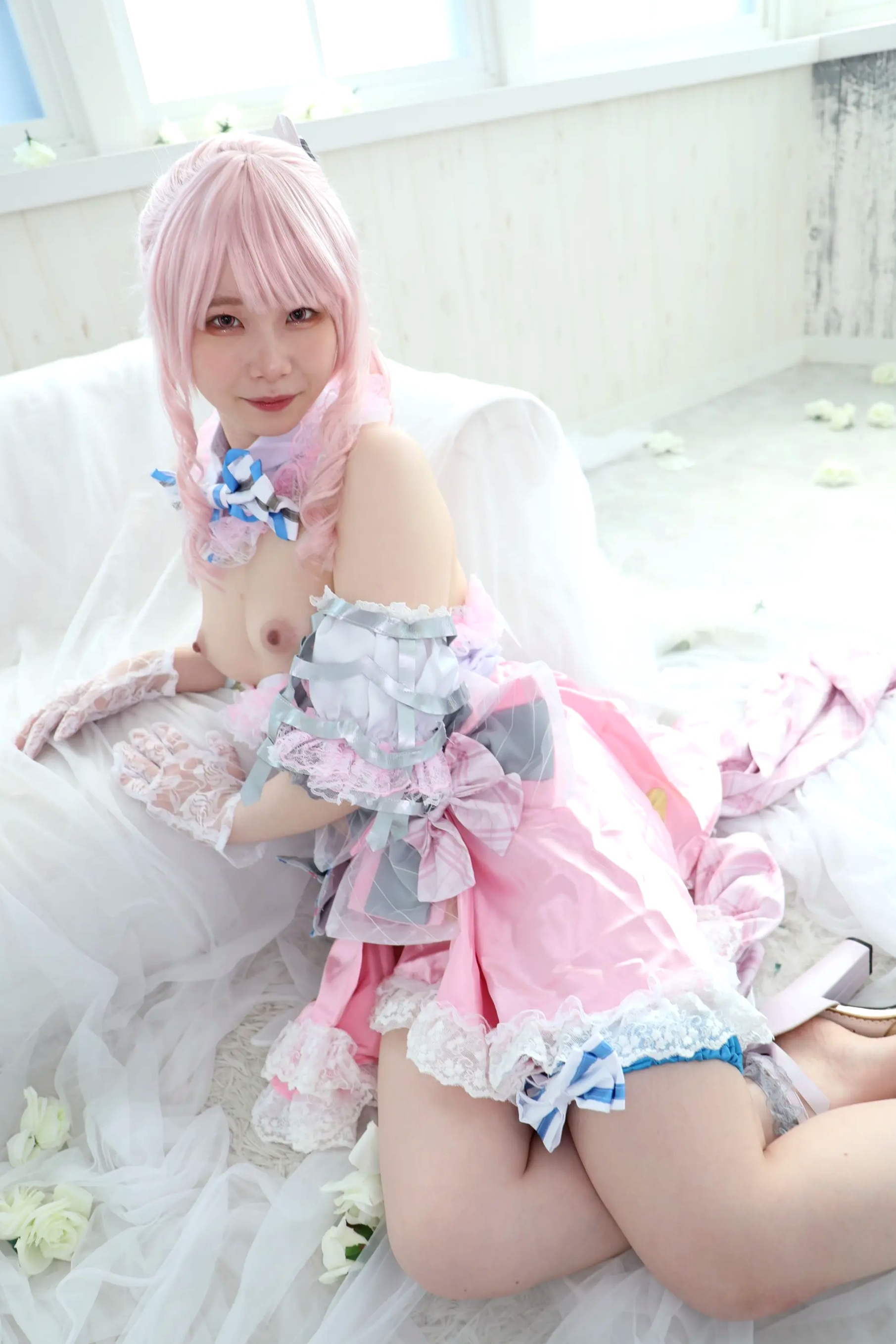 Gallery - (Cosplay) Kozue Fujita 藤田こずえ - First Cosplay! 初コス！粉发萌系少女大尺度私房角色扮演 [423P]角色扮演日本萌系大尺度美腿 女神私房照_秀色女神 - image 47