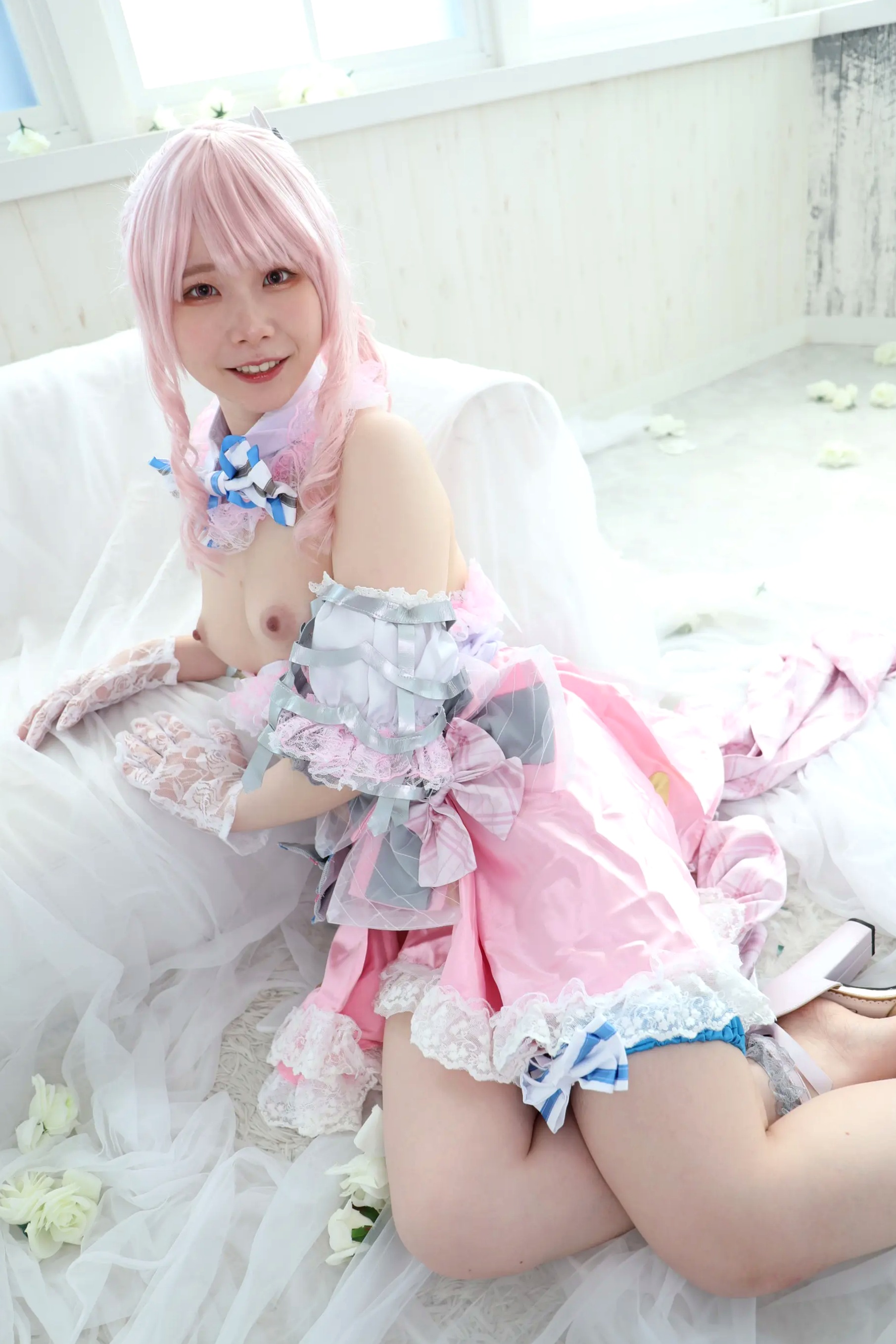Gallery - (Cosplay) Kozue Fujita 藤田こずえ - First Cosplay! 初コス！粉发萌系少女大尺度私房角色扮演 [423P]角色扮演日本萌系大尺度美腿 女神私房照_秀色女神 - image 48