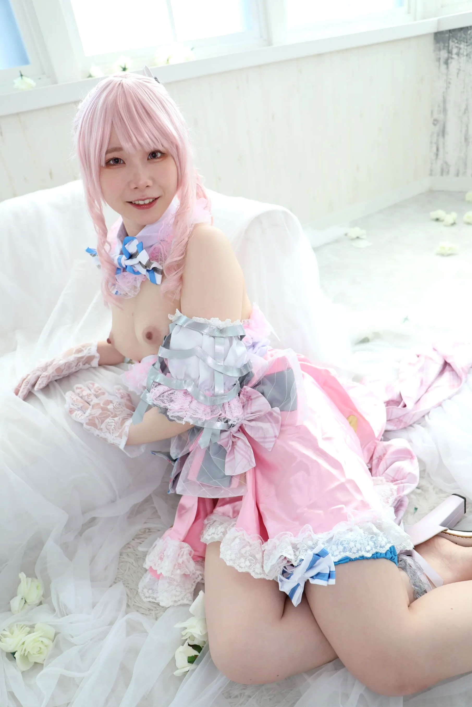 Gallery - (Cosplay) Kozue Fujita 藤田こずえ - First Cosplay! 初コス！粉发萌系少女大尺度私房角色扮演 [423P]角色扮演日本萌系大尺度美腿 女神私房照_秀色女神 - image 49