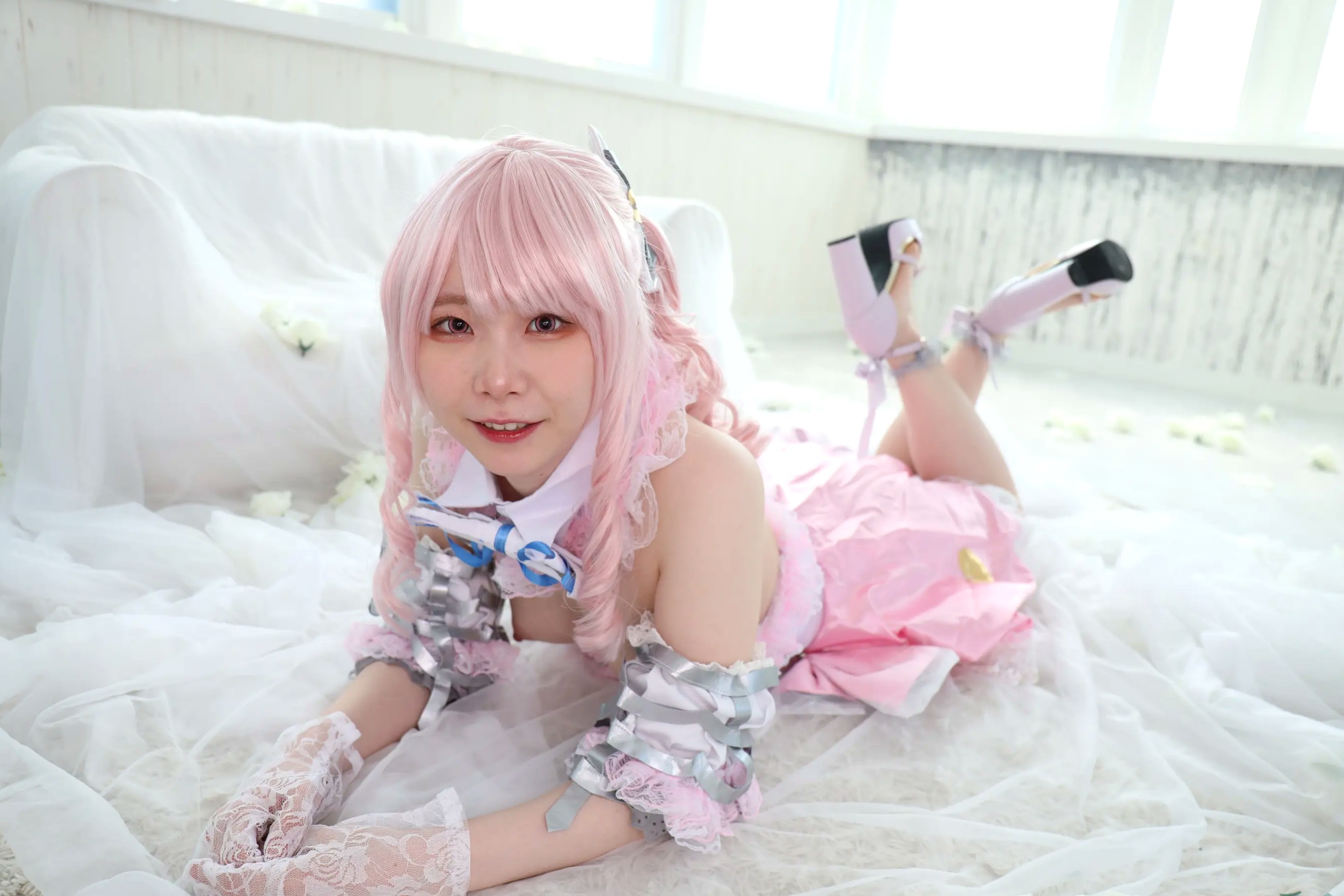 Gallery - (Cosplay) Kozue Fujita 藤田こずえ - First Cosplay! 初コス！粉发萌系少女大尺度私房角色扮演 [423P]角色扮演日本萌系大尺度美腿 女神私房照_秀色女神 - image 78