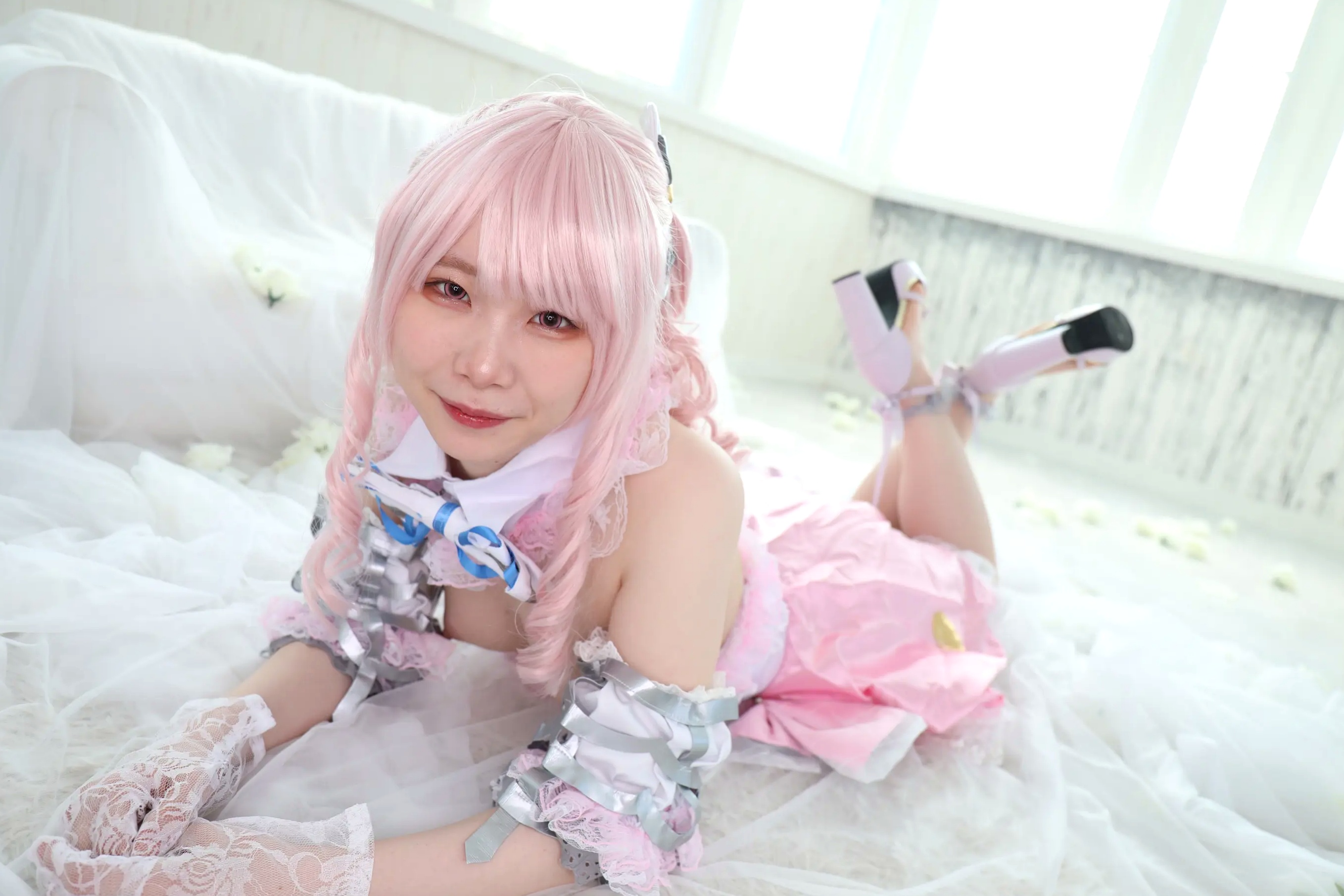Gallery - (Cosplay) Kozue Fujita 藤田こずえ - First Cosplay! 初コス！粉发萌系少女大尺度私房角色扮演 [423P]角色扮演日本萌系大尺度美腿 女神私房照_秀色女神 - image 83