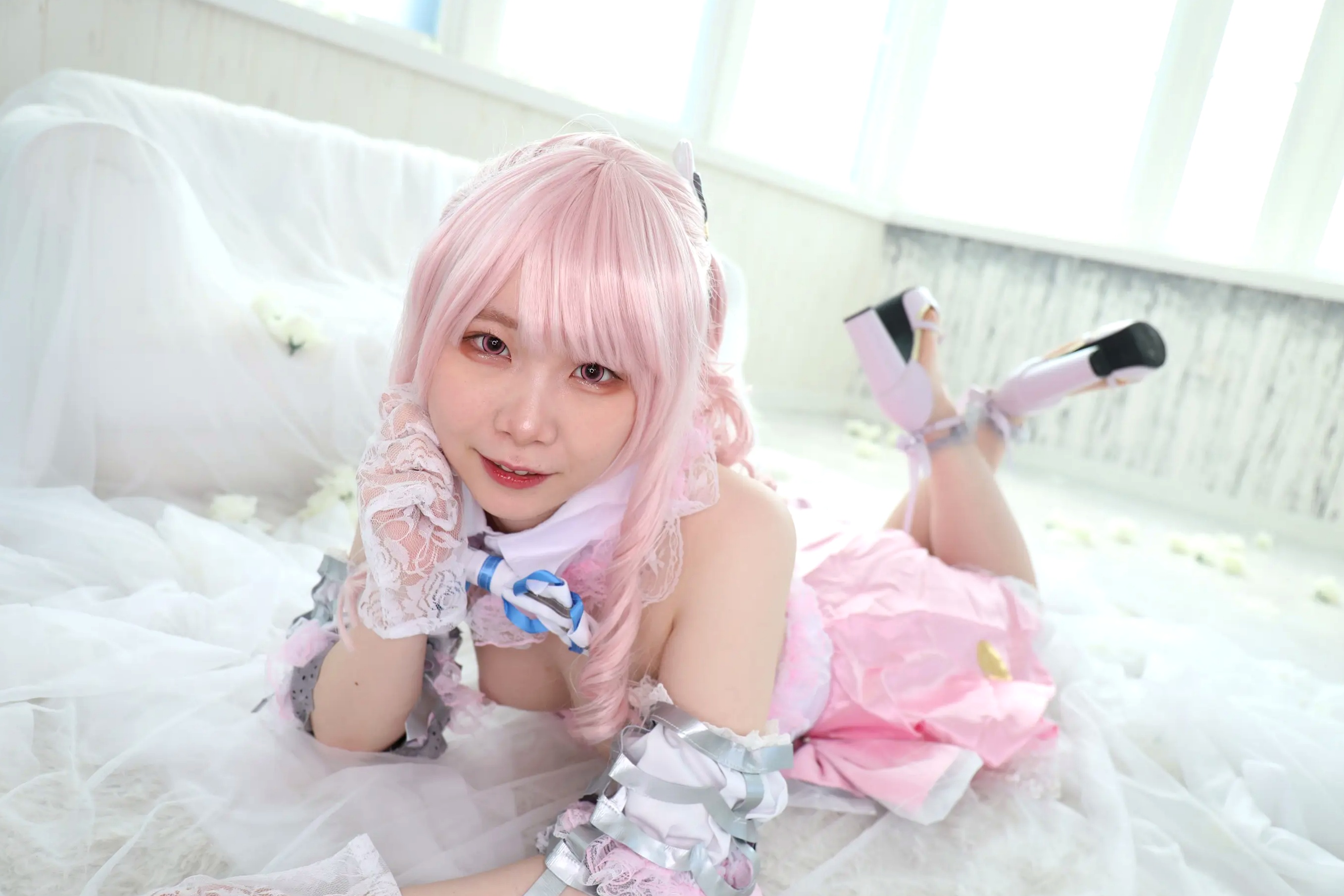 Gallery - (Cosplay) Kozue Fujita 藤田こずえ - First Cosplay! 初コス！粉发萌系少女大尺度私房角色扮演 [423P]角色扮演日本萌系大尺度美腿 女神私房照_秀色女神 - image 85