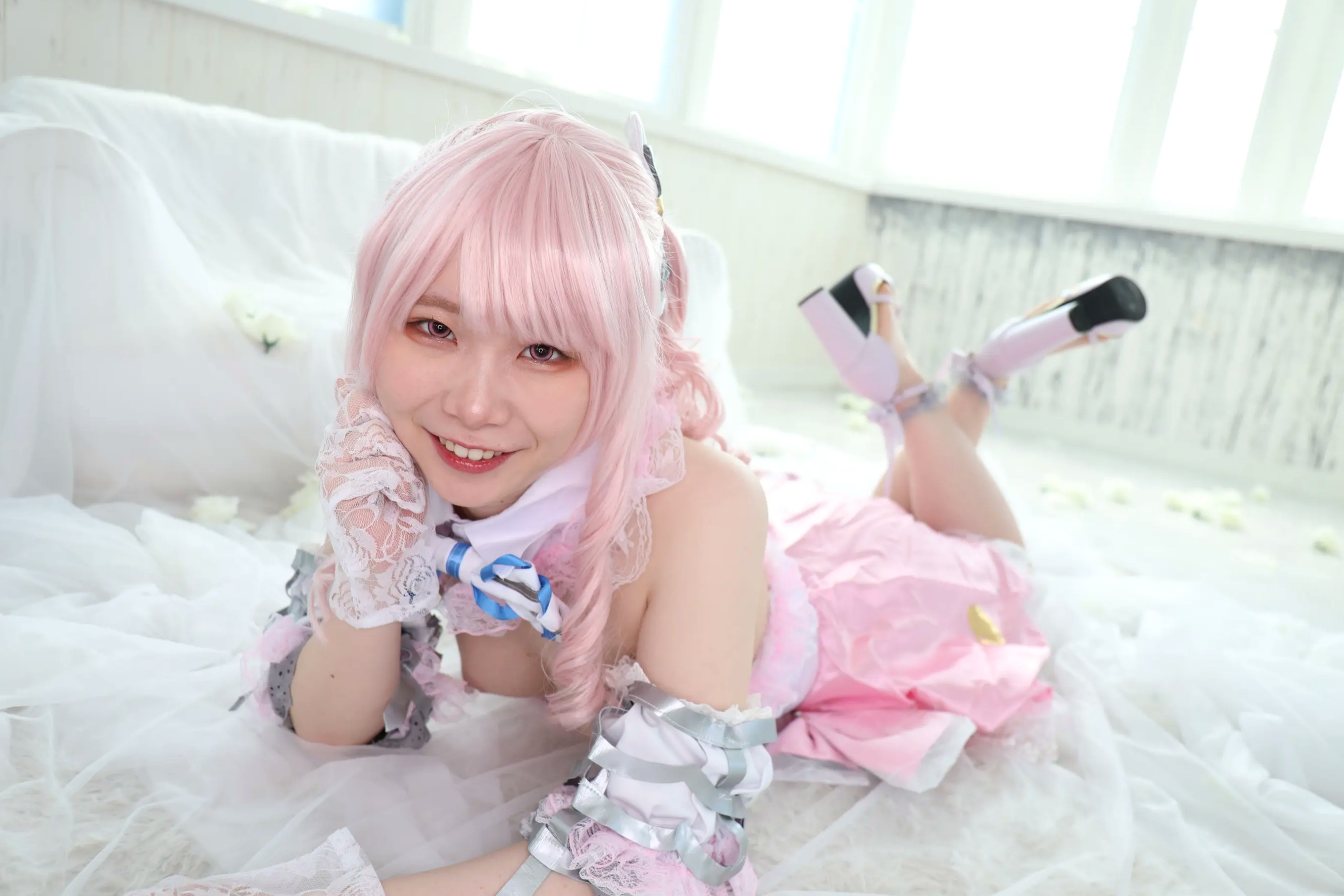 Gallery - (Cosplay) Kozue Fujita 藤田こずえ - First Cosplay! 初コス！粉发萌系少女大尺度私房角色扮演 [423P]角色扮演日本萌系大尺度美腿 女神私房照_秀色女神 - image 86