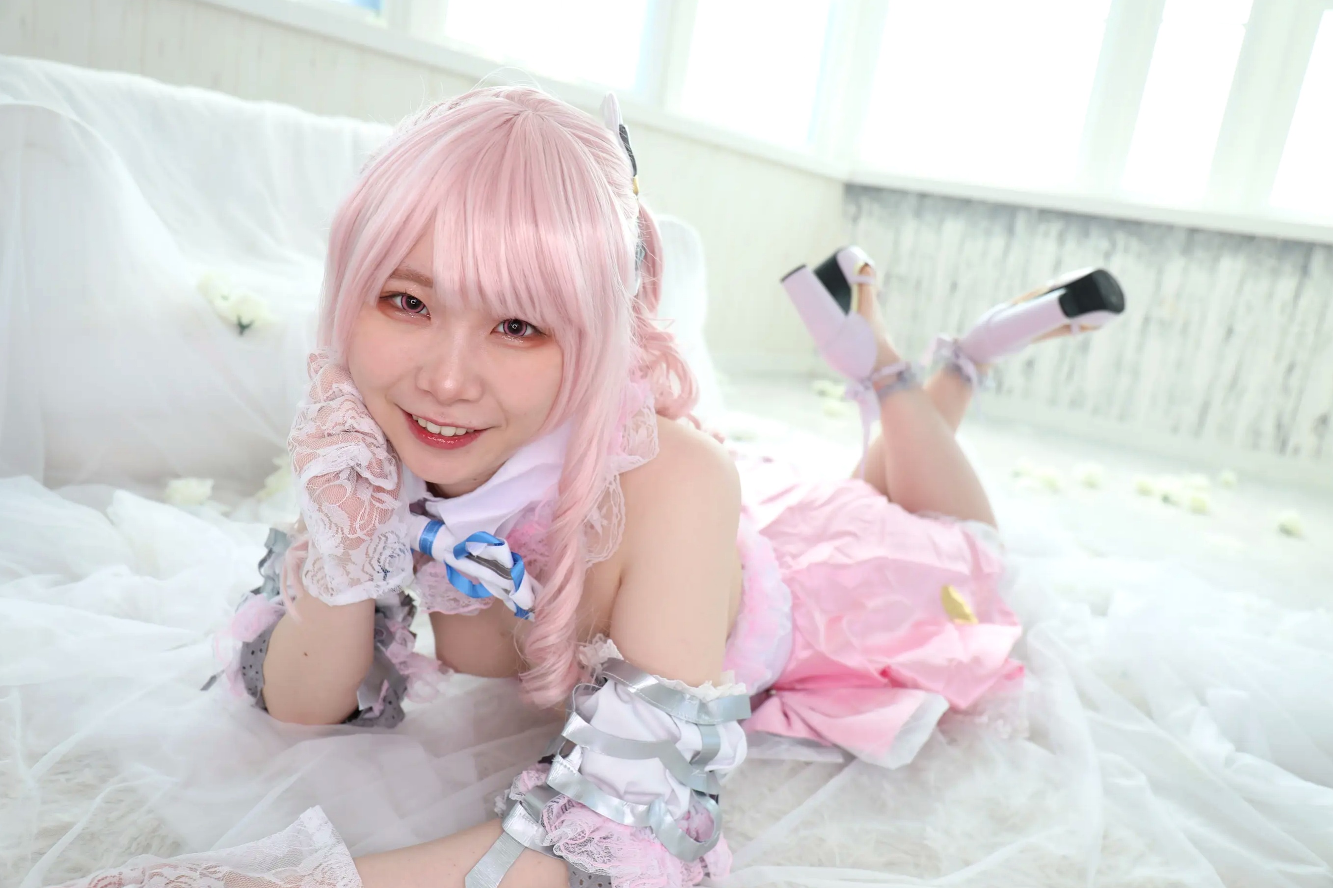 Gallery - (Cosplay) Kozue Fujita 藤田こずえ - First Cosplay! 初コス！粉发萌系少女大尺度私房角色扮演 [423P]角色扮演日本萌系大尺度美腿 女神私房照_秀色女神 - image 87