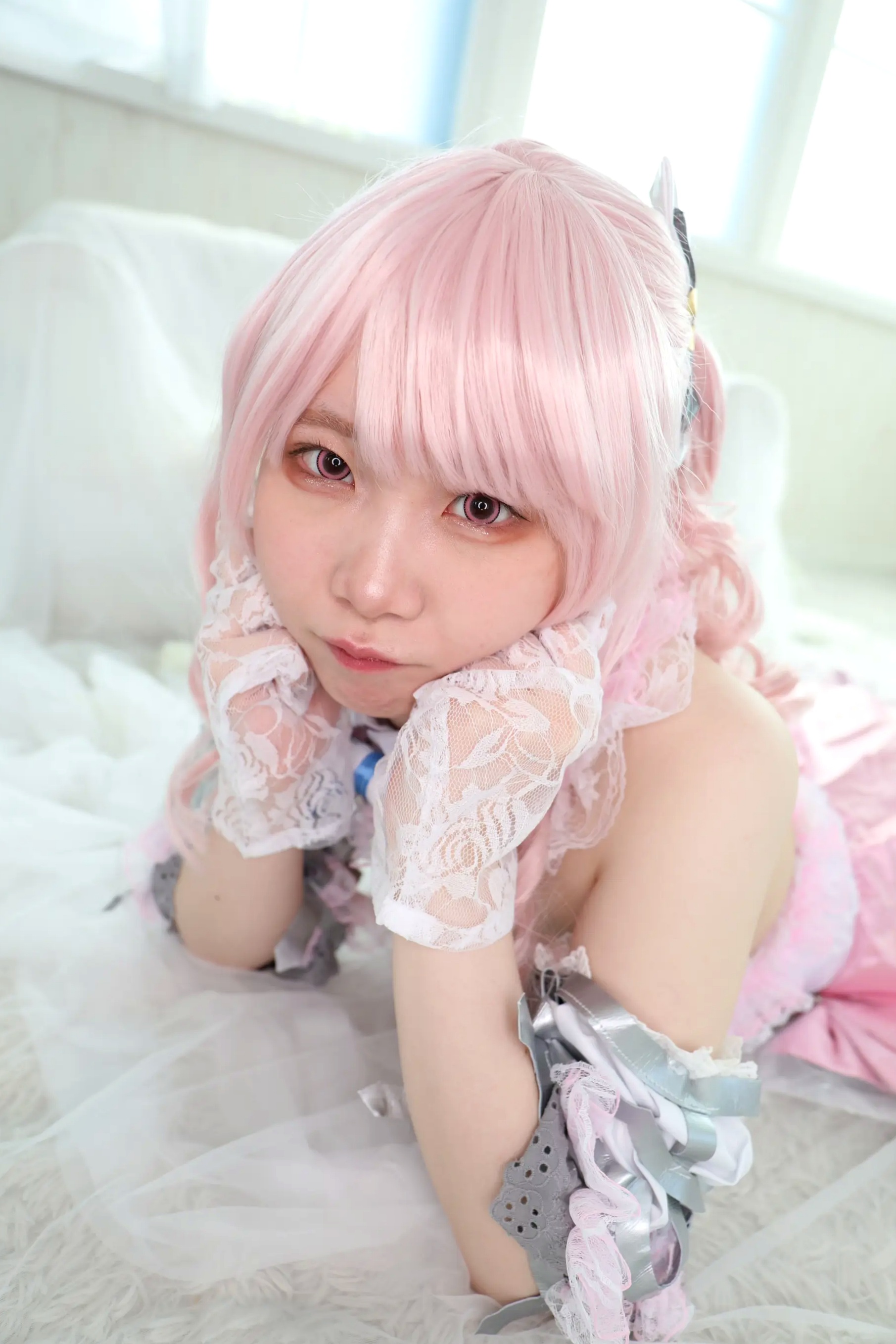 (Cosplay) Kozue Fujita 藤田こずえ - First Cosplay! 初コス！粉发萌系少女大尺度私房角色扮演 [423P]