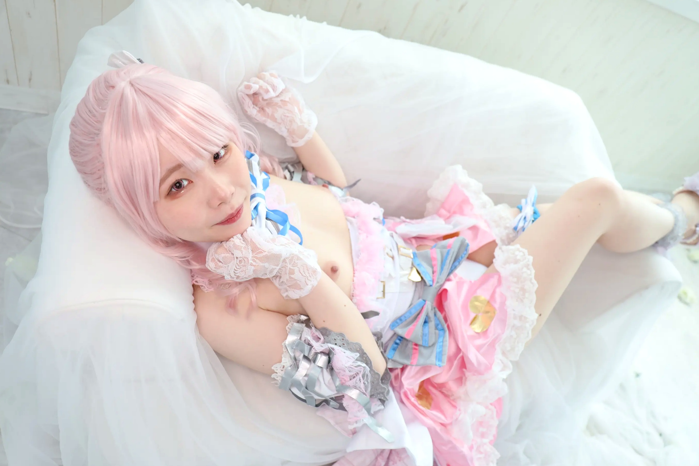 (Cosplay) Kozue Fujita 藤田こずえ - First Cosplay! 初コス！粉发萌系少女大尺度私房角色扮演 [423P]