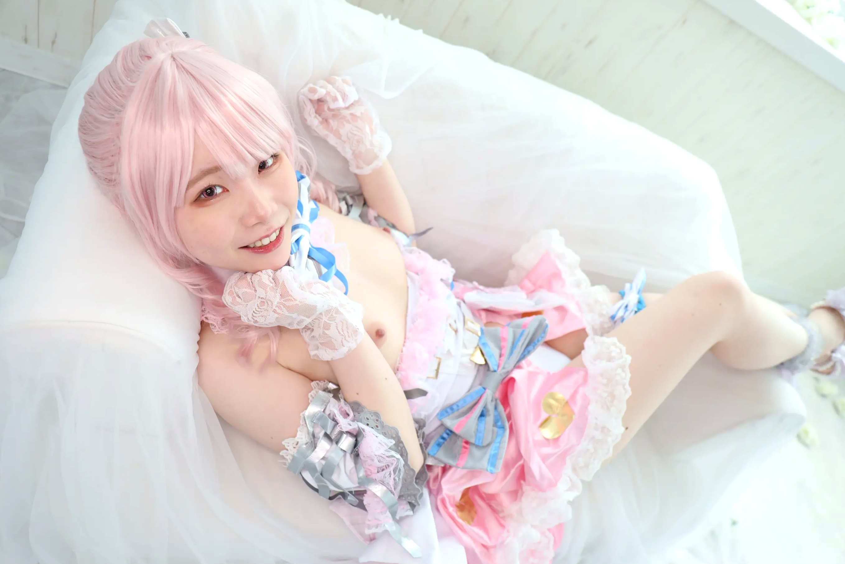 (Cosplay) Kozue Fujita 藤田こずえ - First Cosplay! 初コス！粉发萌系少女大尺度私房角色扮演 [423P]