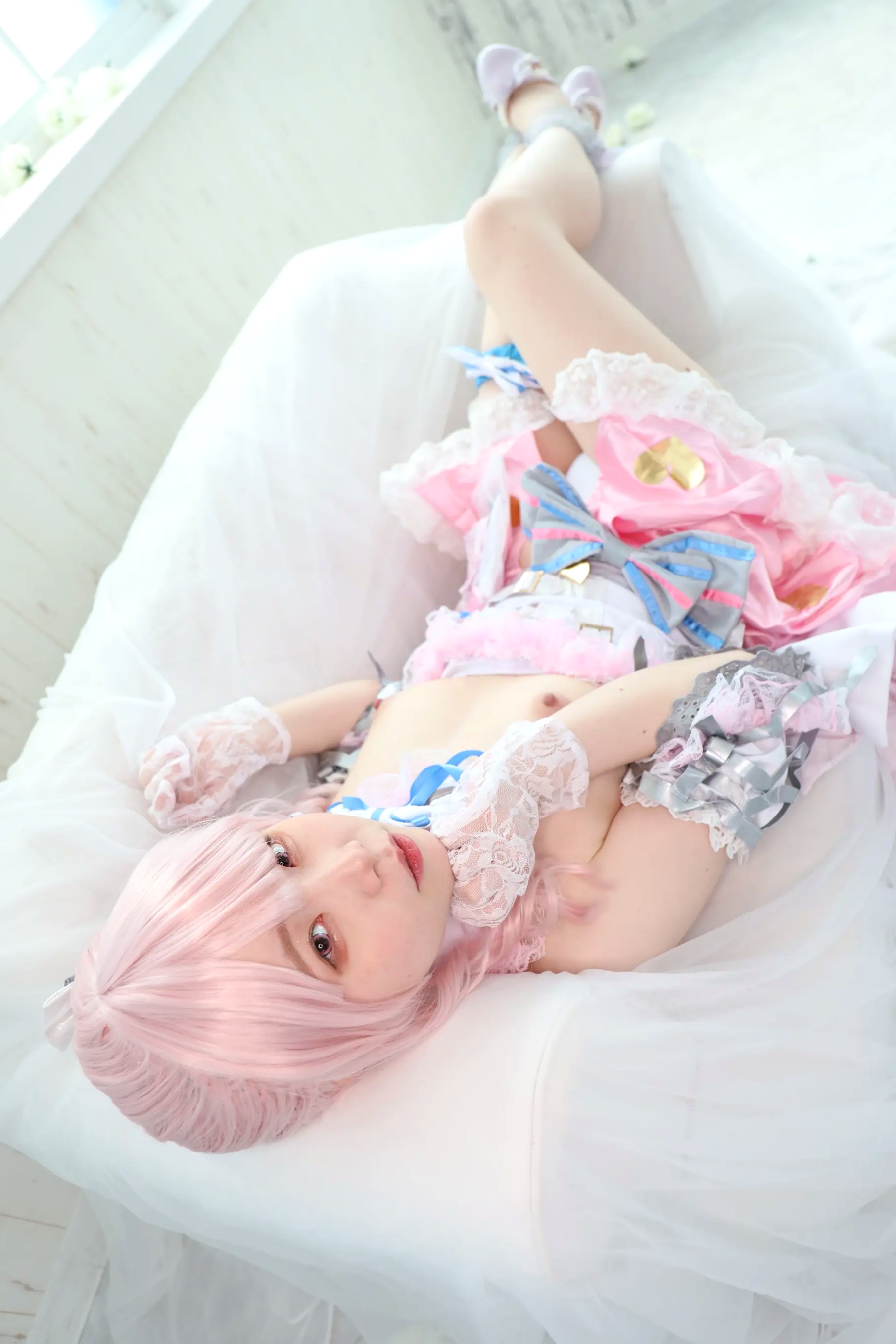 (Cosplay) Kozue Fujita 藤田こずえ - First Cosplay! 初コス！粉发萌系少女大尺度私房角色扮演 [423P]