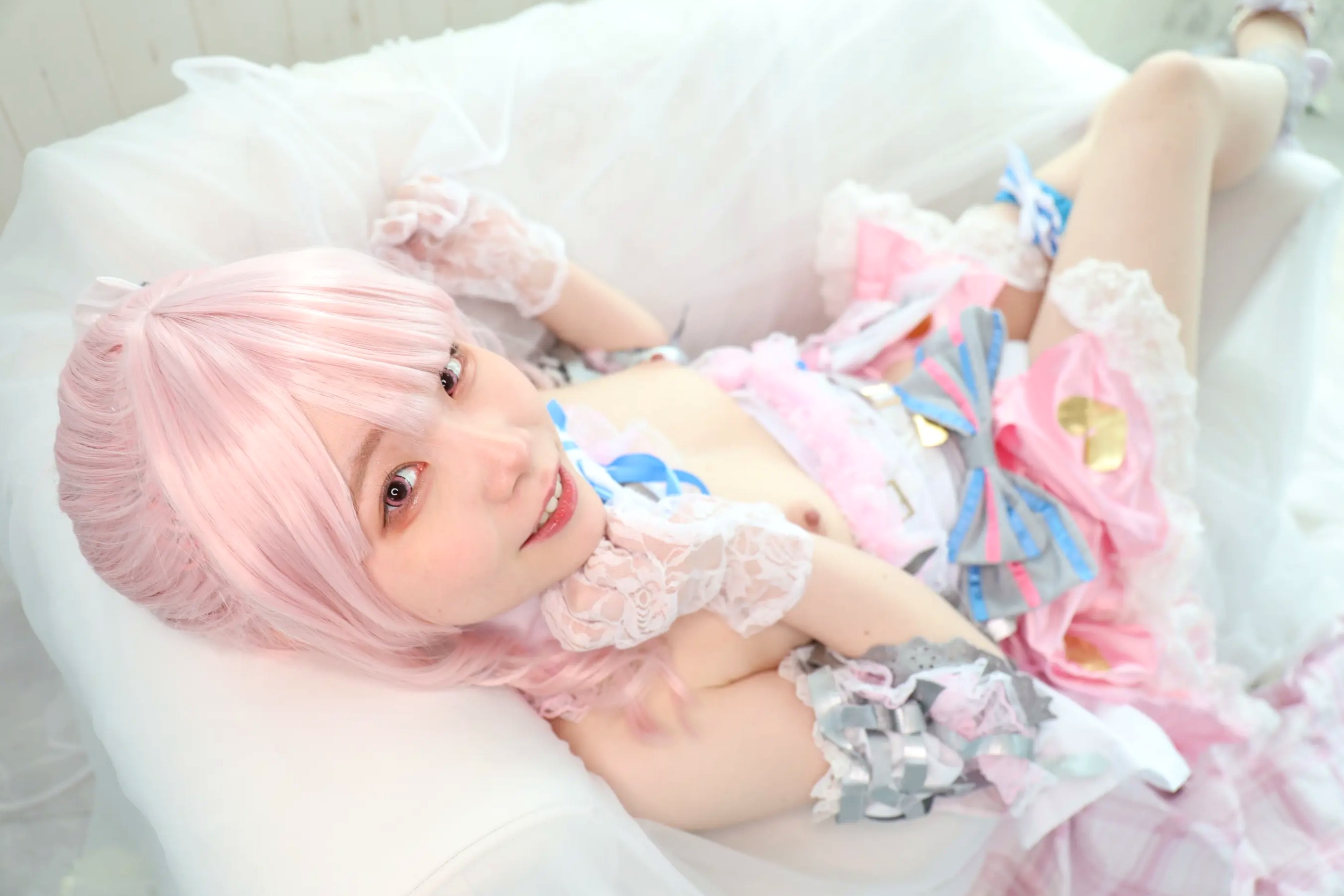 (Cosplay) Kozue Fujita 藤田こずえ - First Cosplay! 初コス！粉发萌系少女大尺度私房角色扮演 [423P]