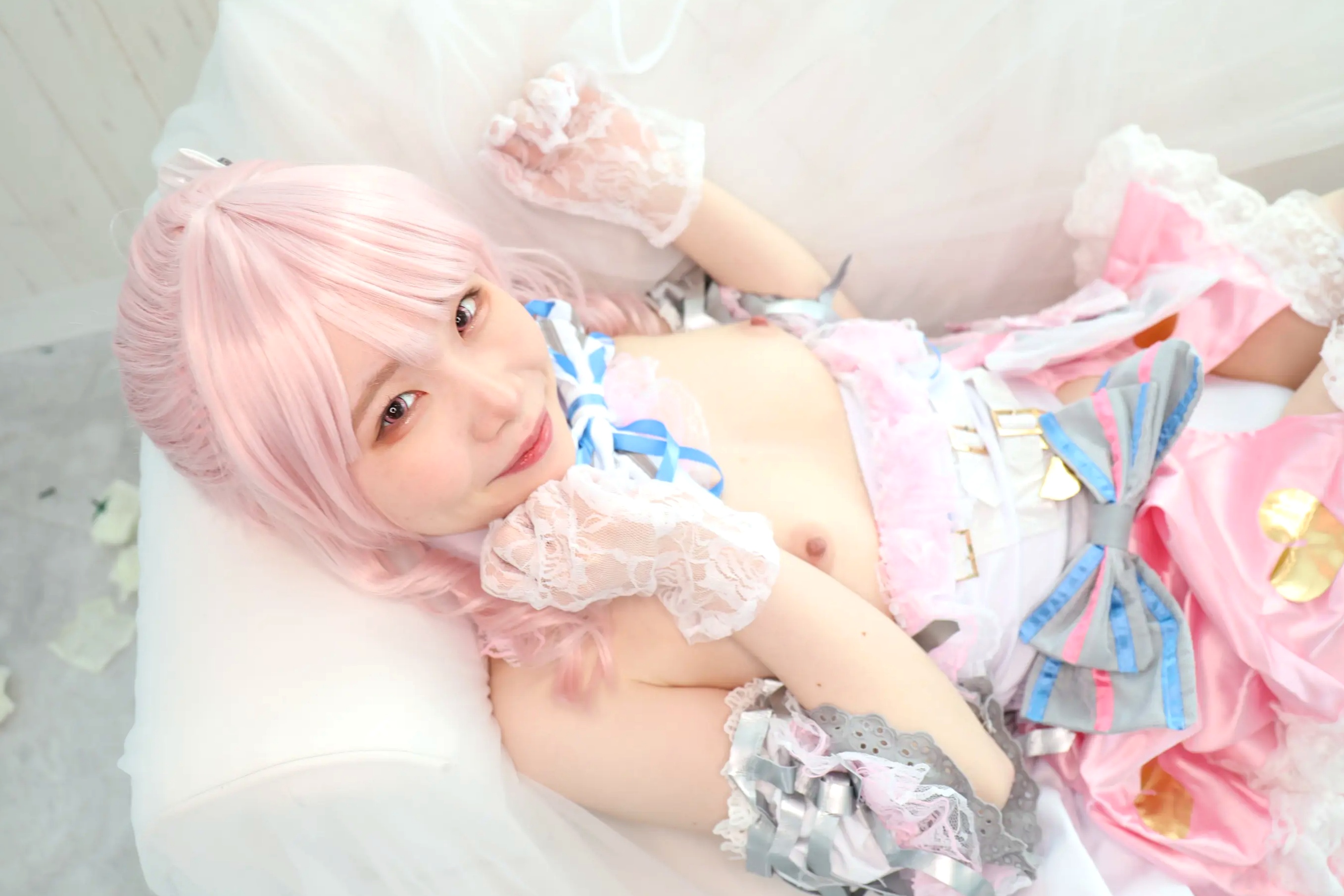 (Cosplay) Kozue Fujita 藤田こずえ - First Cosplay! 初コス！粉发萌系少女大尺度私房角色扮演 [423P]