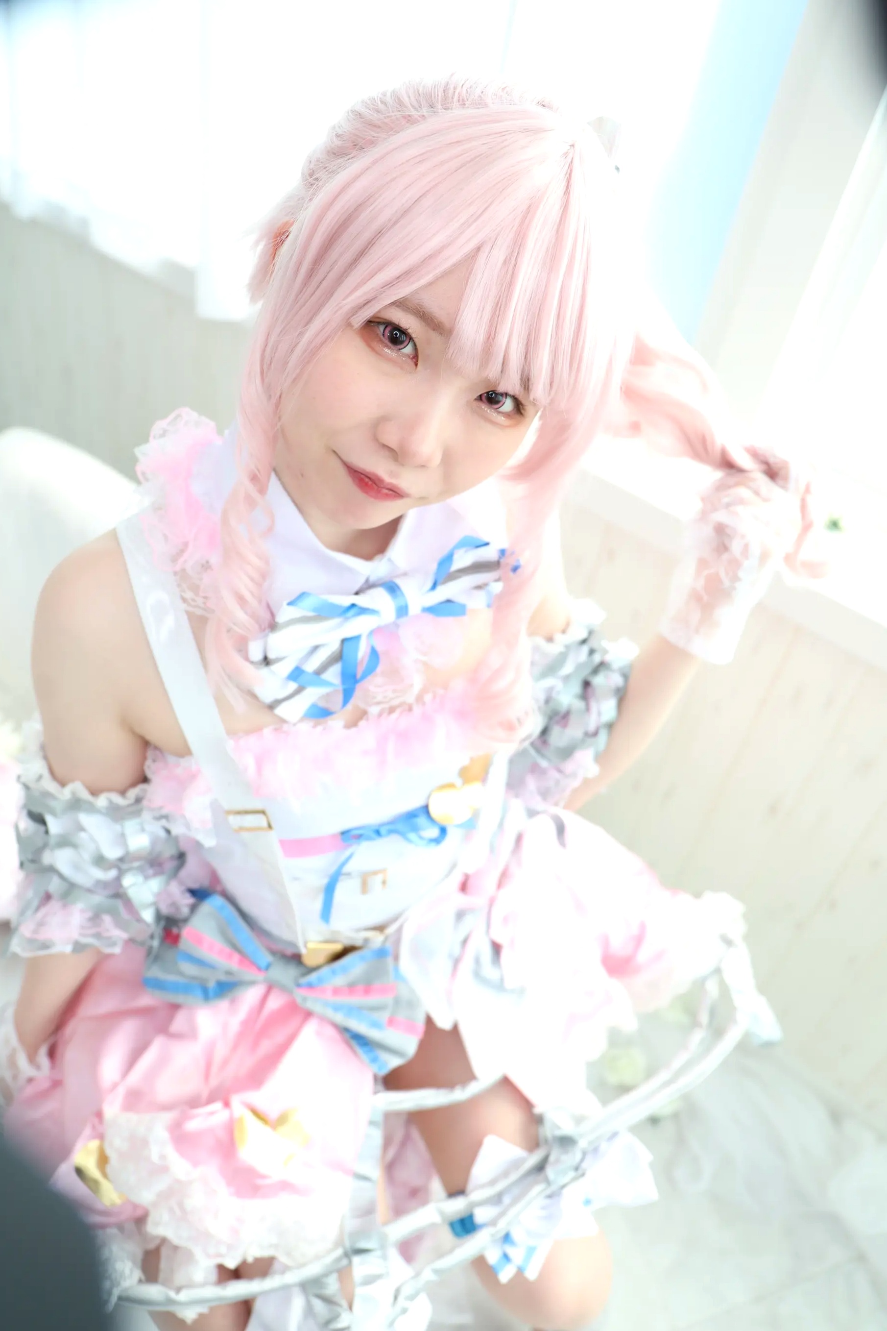 (Cosplay) Kozue Fujita 藤田こずえ - First Cosplay! 初コス！粉发萌系少女大尺度私房角色扮演 [423P]