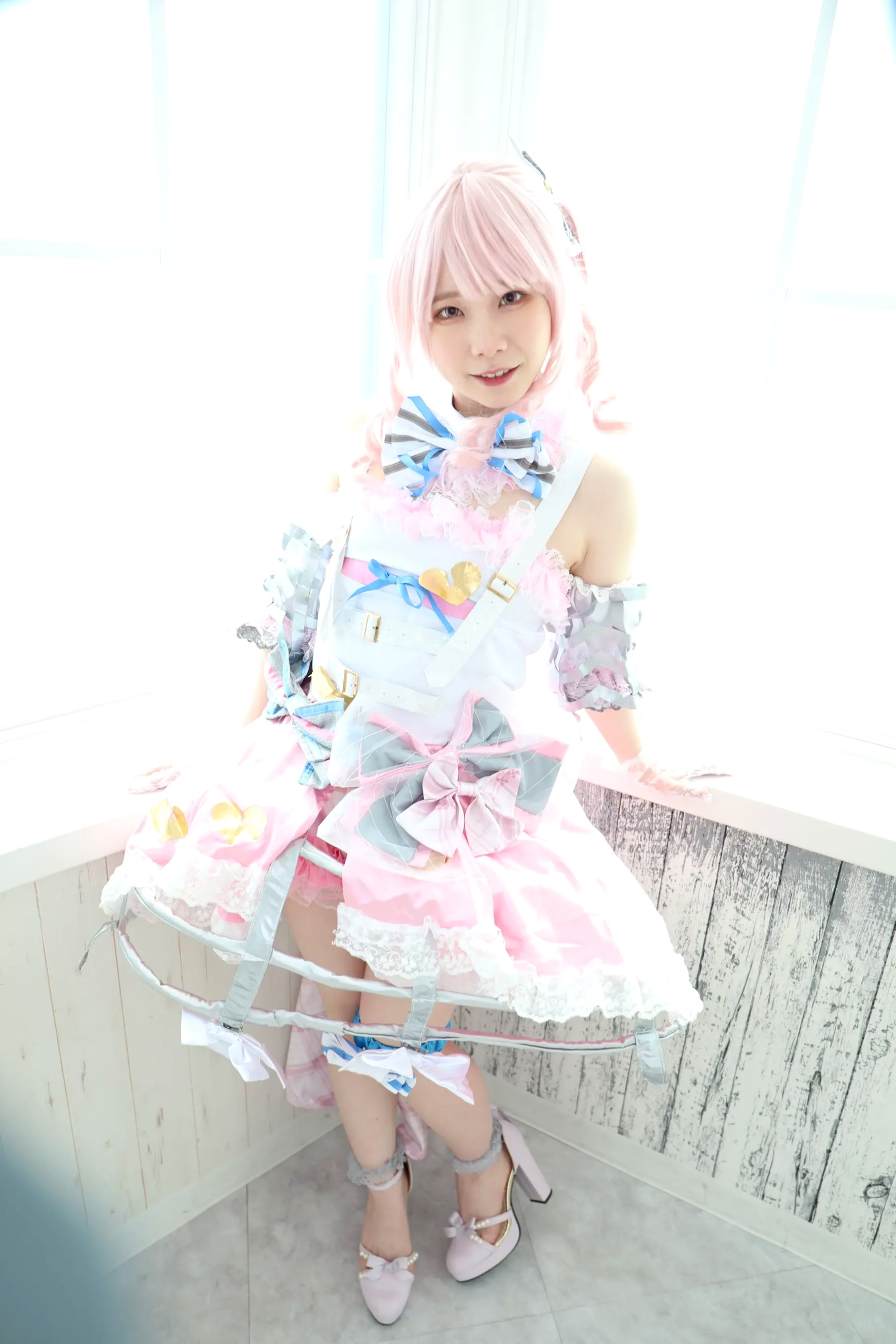 (Cosplay) Kozue Fujita 藤田こずえ - First Cosplay! 初コス！粉发萌系少女大尺度私房角色扮演 [423P]