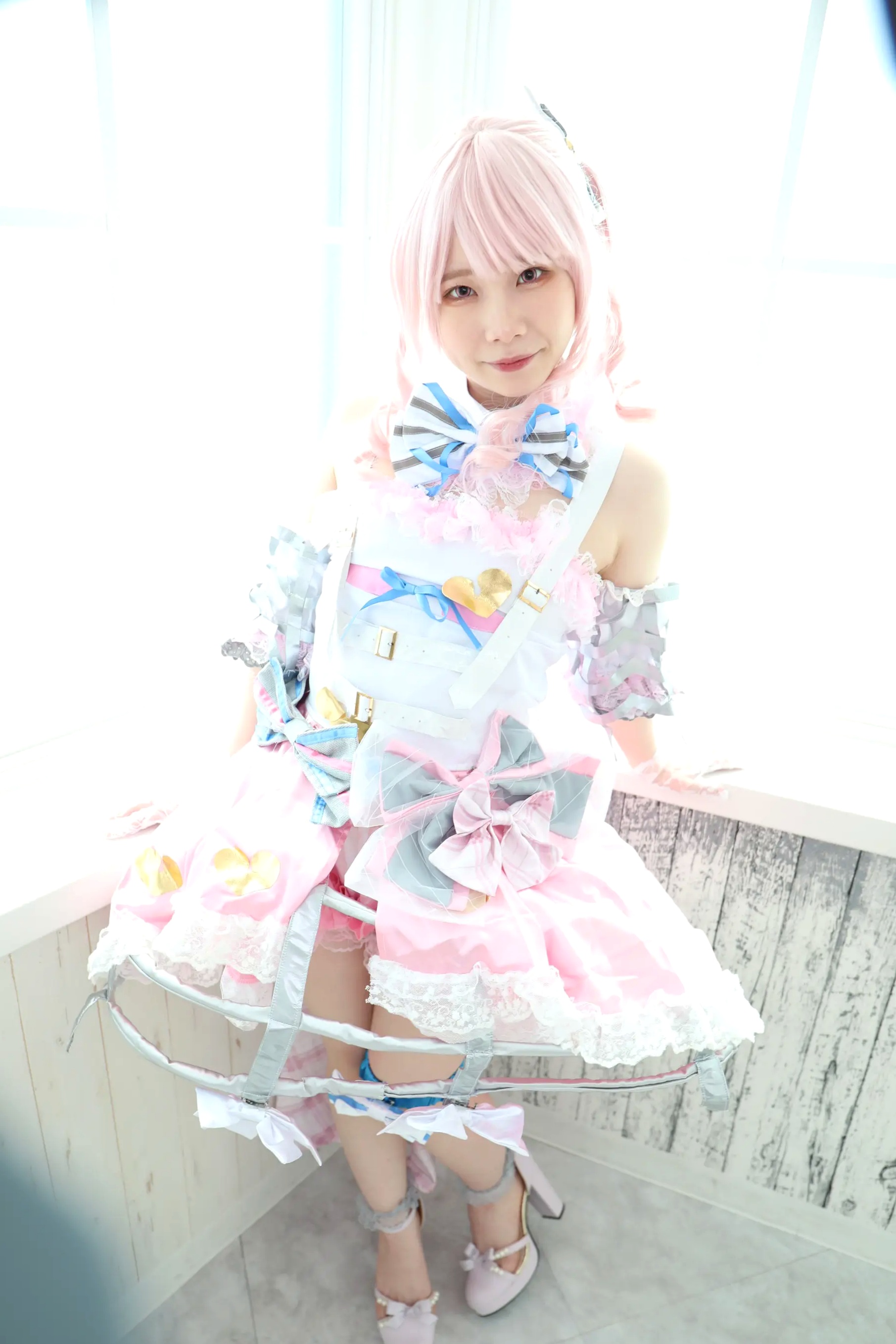 (Cosplay) Kozue Fujita 藤田こずえ - First Cosplay! 初コス！粉发萌系少女大尺度私房角色扮演 [423P]