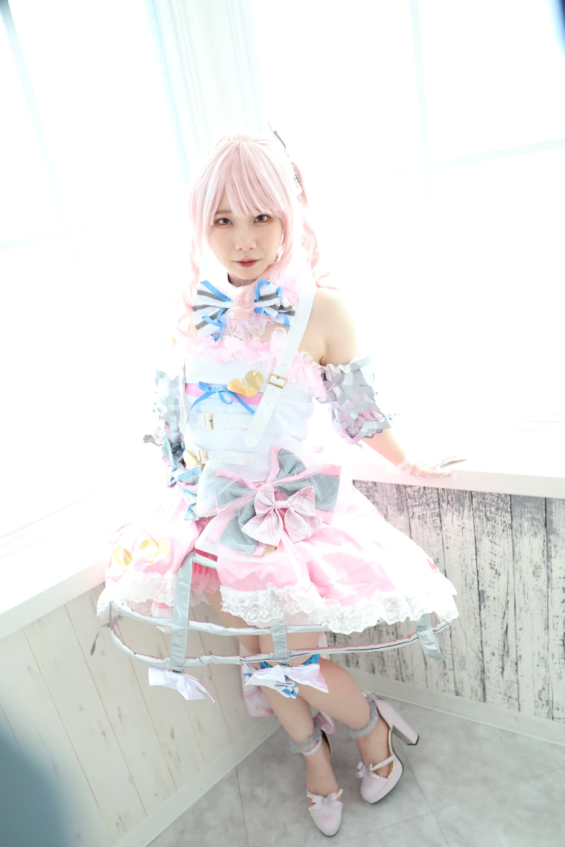 (Cosplay) Kozue Fujita 藤田こずえ - First Cosplay! 初コス！粉发萌系少女大尺度私房角色扮演 [423P]
