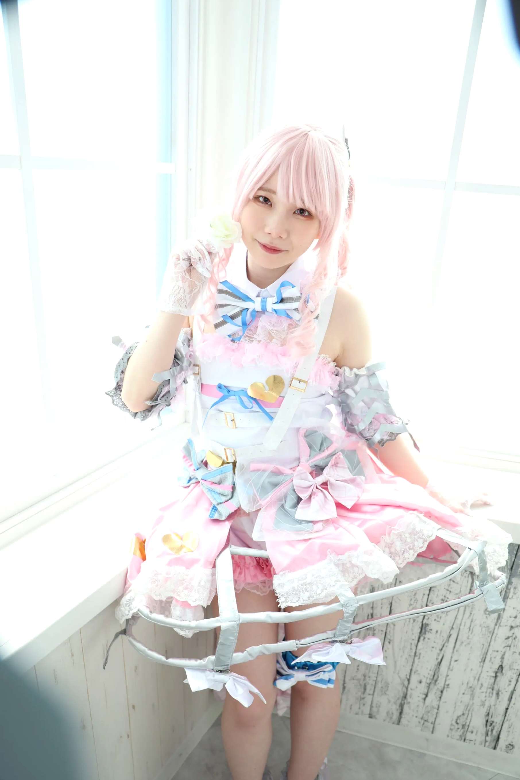 (Cosplay) Kozue Fujita 藤田こずえ - First Cosplay! 初コス！粉发萌系少女大尺度私房角色扮演 [423P]
