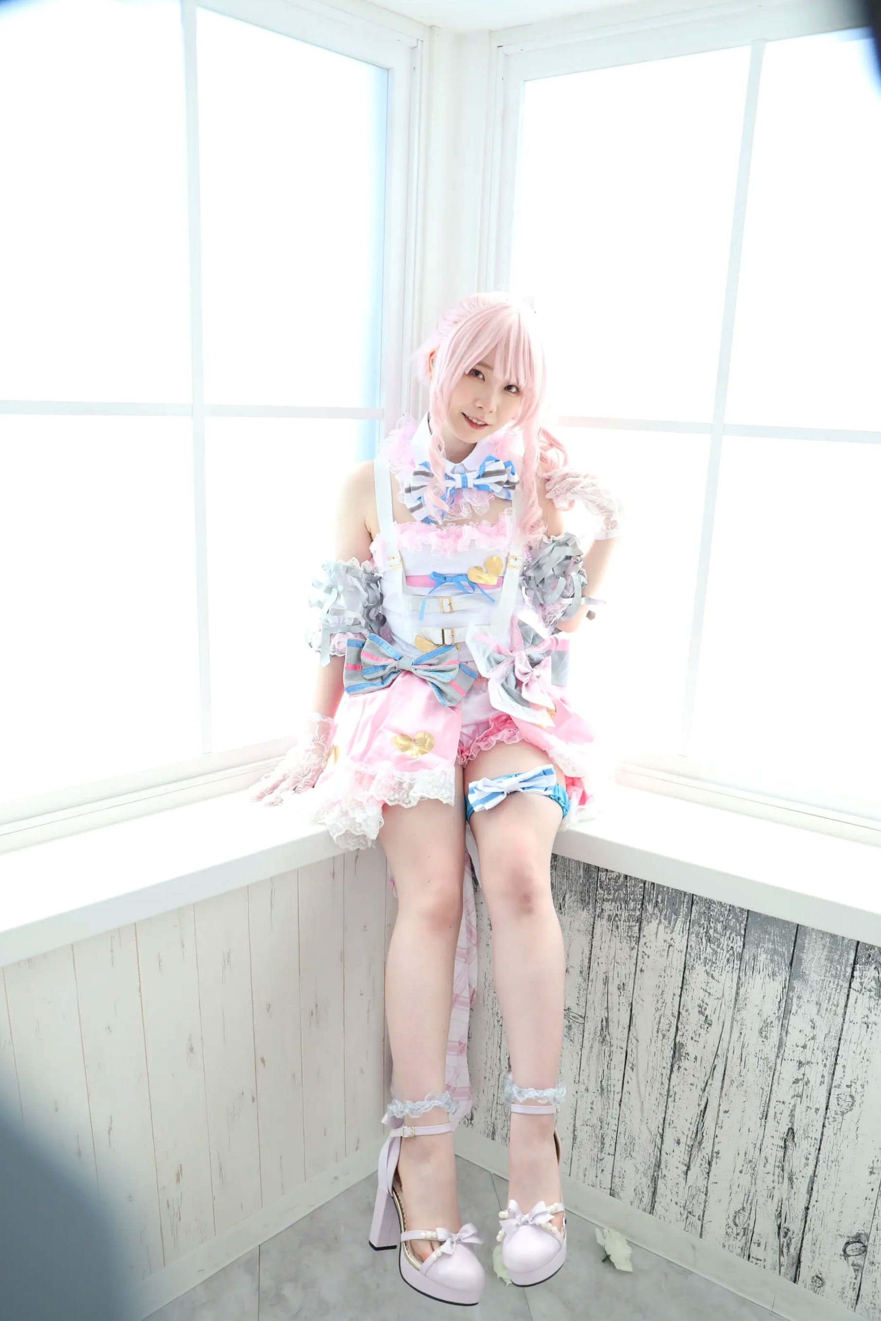 (Cosplay) Kozue Fujita 藤田こずえ - First Cosplay! 初コス！粉发萌系少女大尺度私房角色扮演 [423P]
