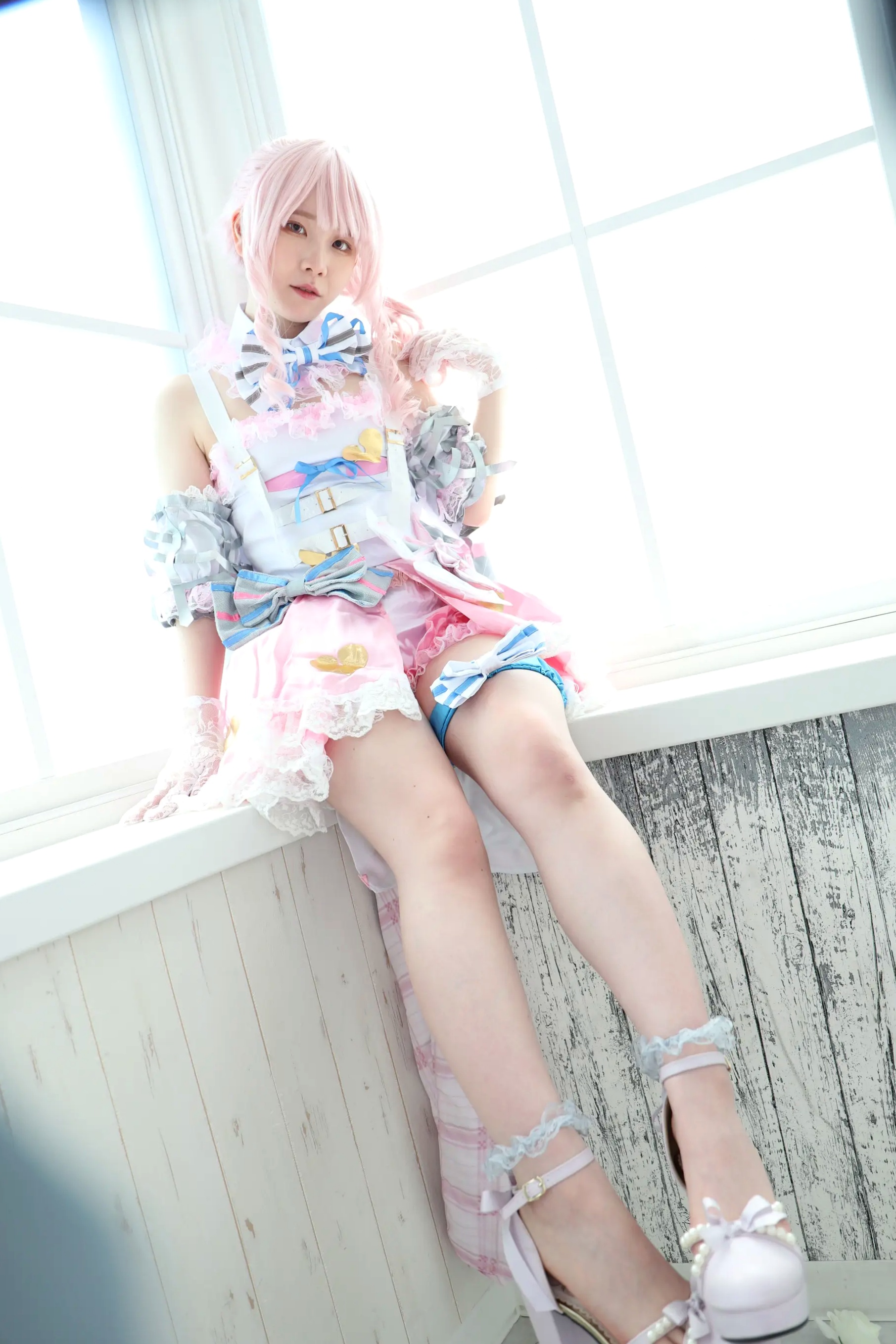 (Cosplay) Kozue Fujita 藤田こずえ - First Cosplay! 初コス！粉发萌系少女大尺度私房角色扮演 [423P]