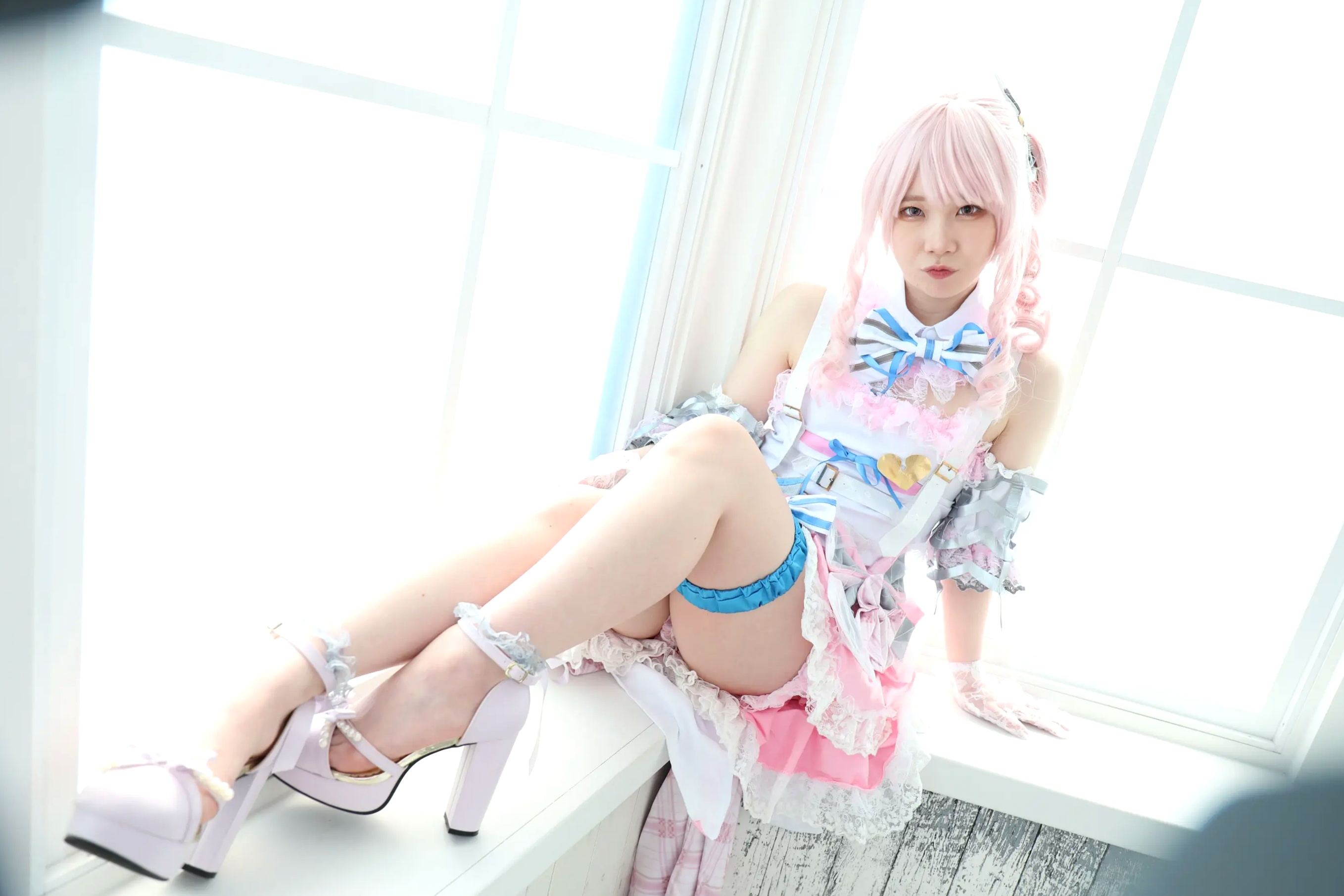 (Cosplay) Kozue Fujita 藤田こずえ - First Cosplay! 初コス！粉发萌系少女大尺度私房角色扮演 [423P]