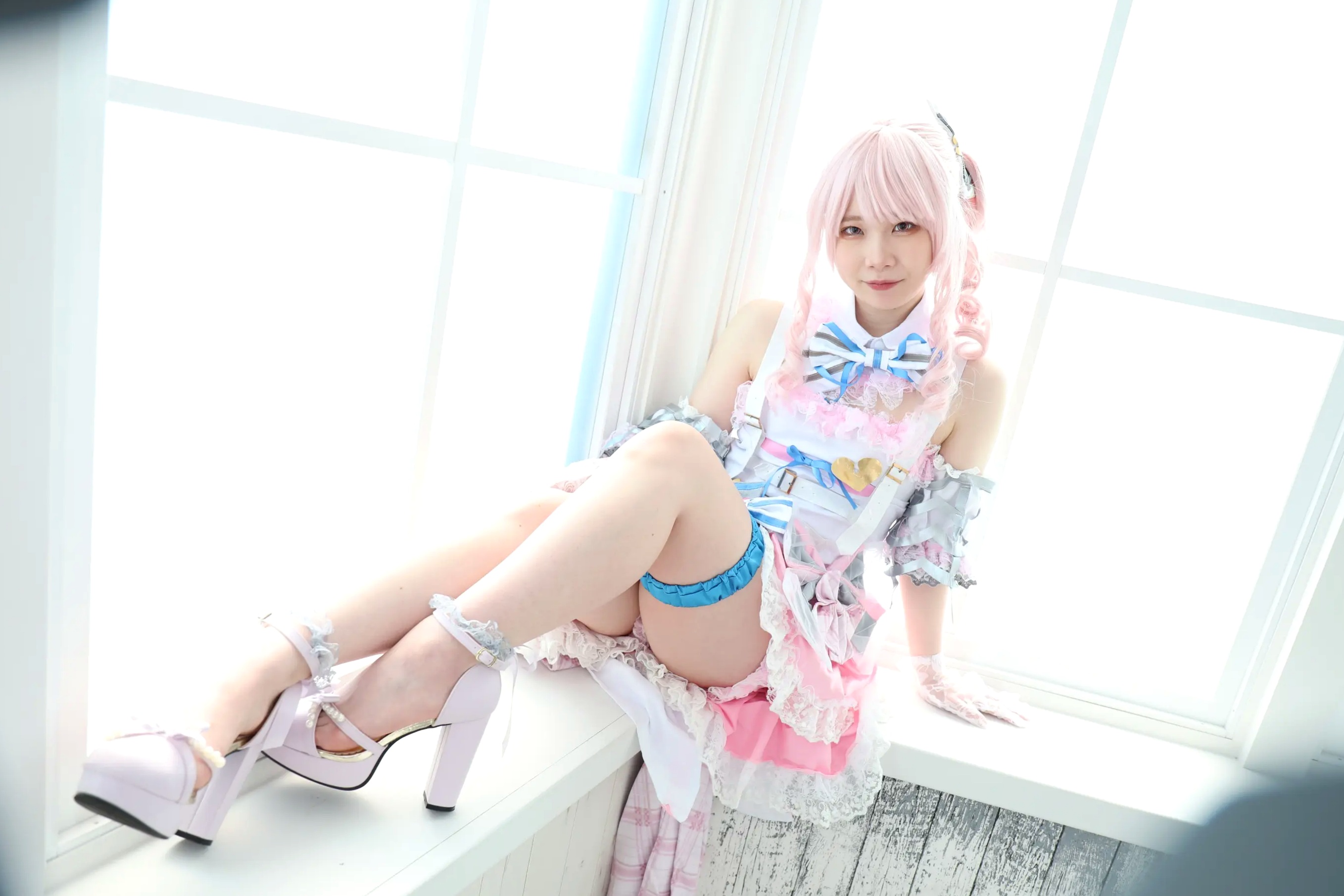 (Cosplay) Kozue Fujita 藤田こずえ - First Cosplay! 初コス！粉发萌系少女大尺度私房角色扮演 [423P]