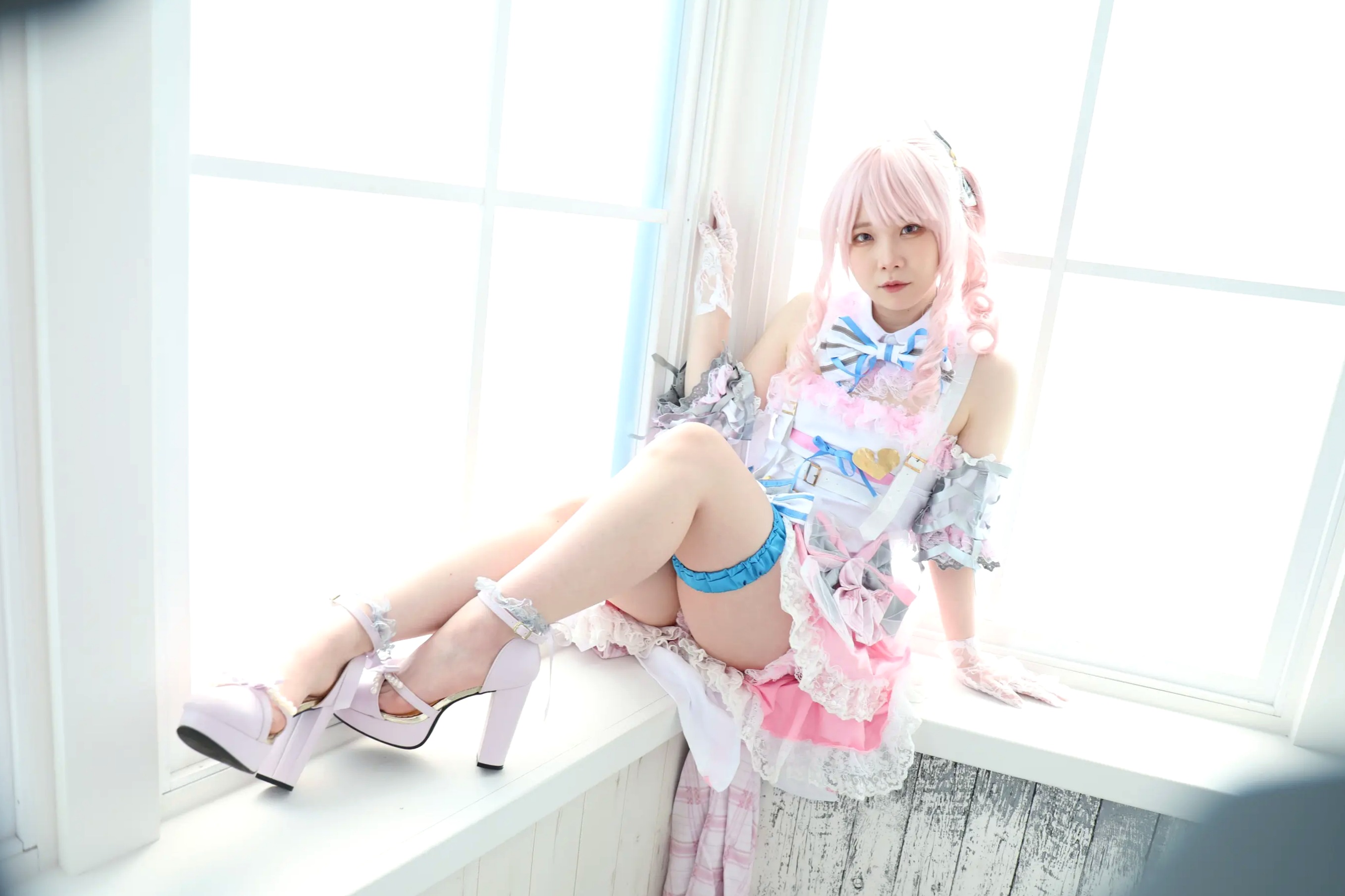 (Cosplay) Kozue Fujita 藤田こずえ - First Cosplay! 初コス！粉发萌系少女大尺度私房角色扮演 [423P]