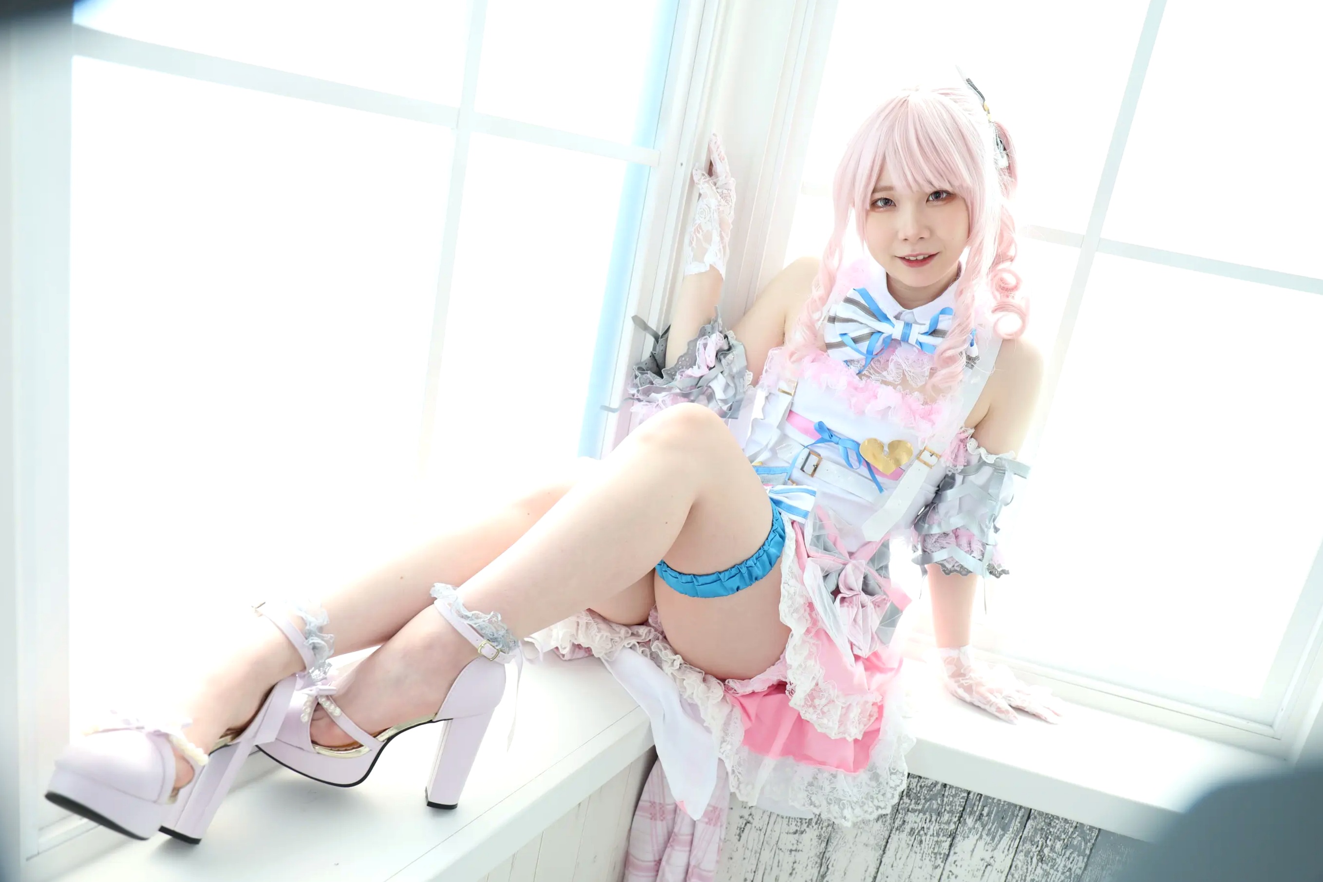 (Cosplay) Kozue Fujita 藤田こずえ - First Cosplay! 初コス！粉发萌系少女大尺度私房角色扮演 [423P]