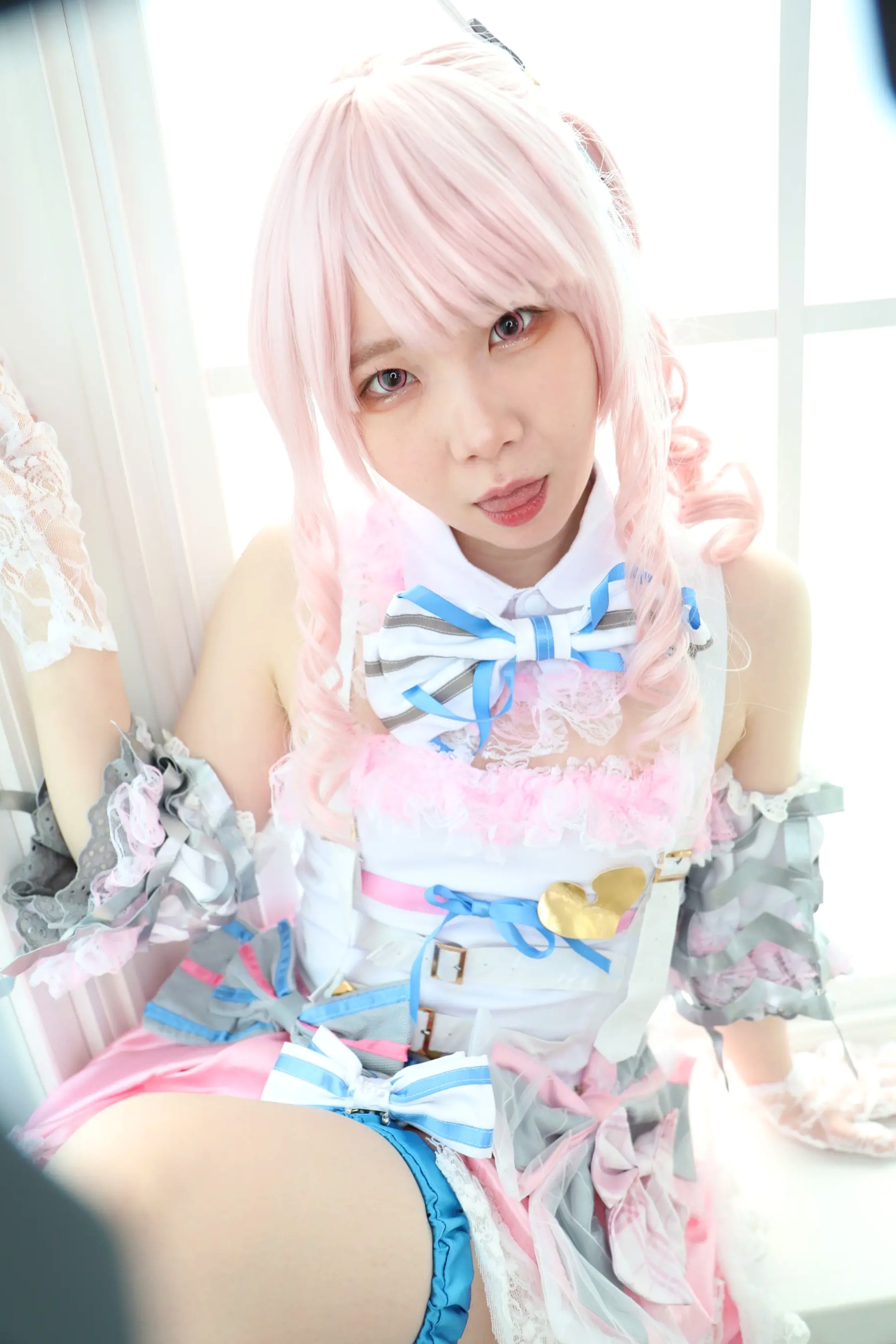 (Cosplay) Kozue Fujita 藤田こずえ - First Cosplay! 初コス！粉发萌系少女大尺度私房角色扮演 [423P]
