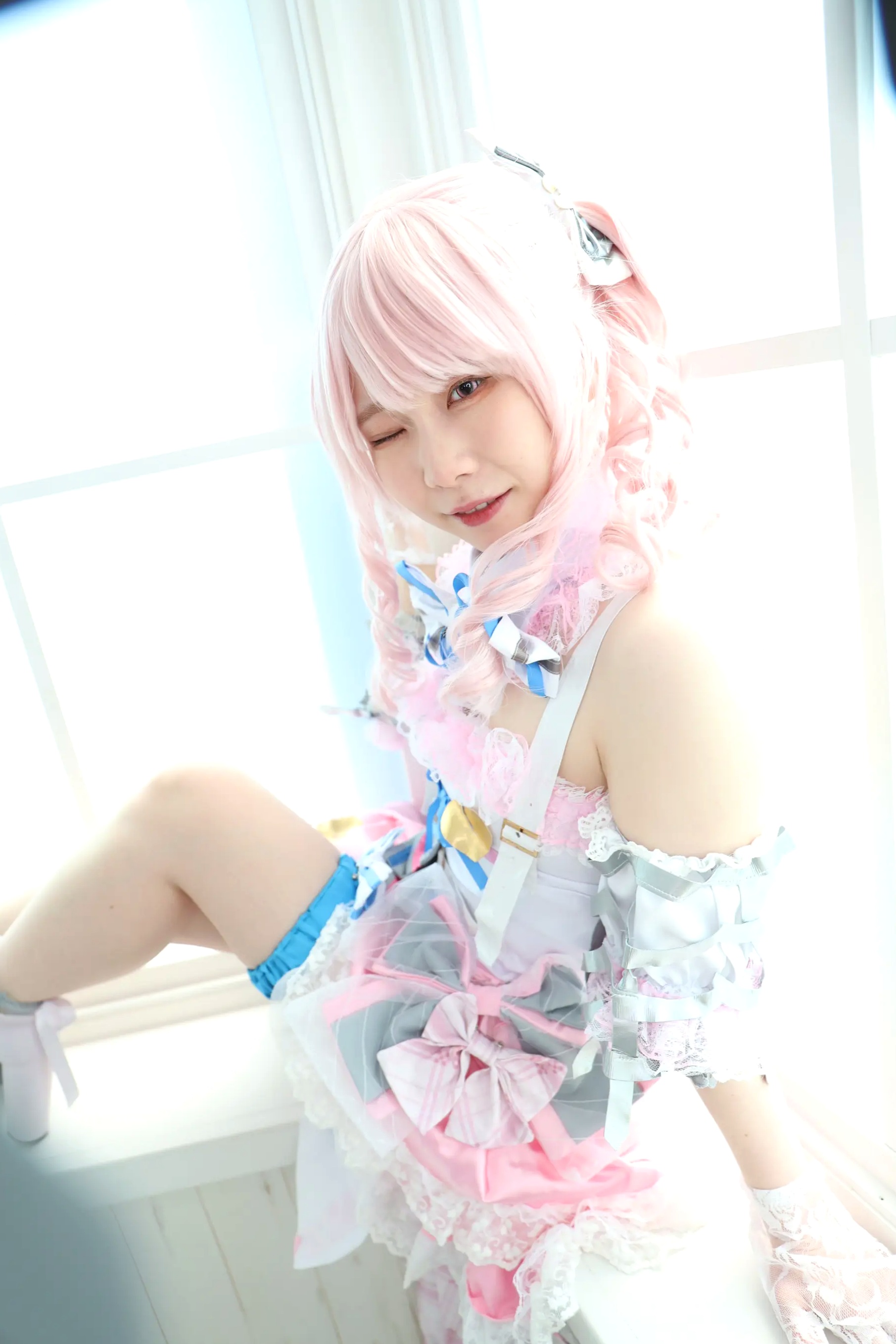 (Cosplay) Kozue Fujita 藤田こずえ - First Cosplay! 初コス！粉发萌系少女大尺度私房角色扮演 [423P]