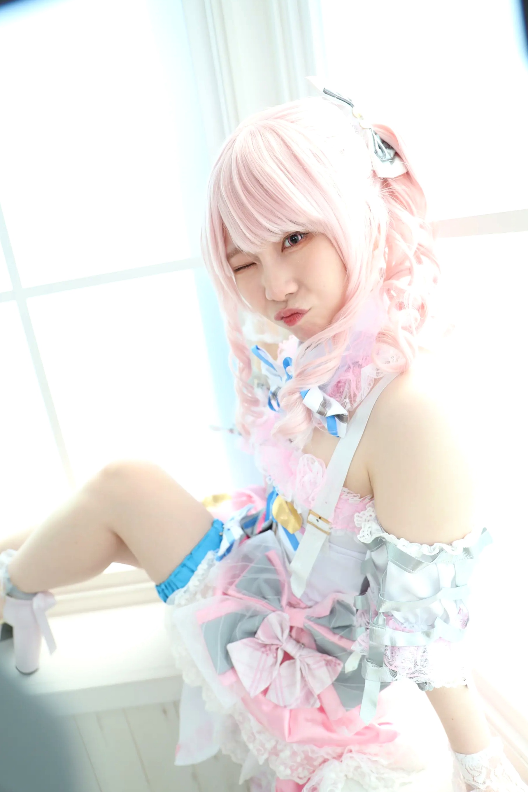 (Cosplay) Kozue Fujita 藤田こずえ - First Cosplay! 初コス！粉发萌系少女大尺度私房角色扮演 [423P]