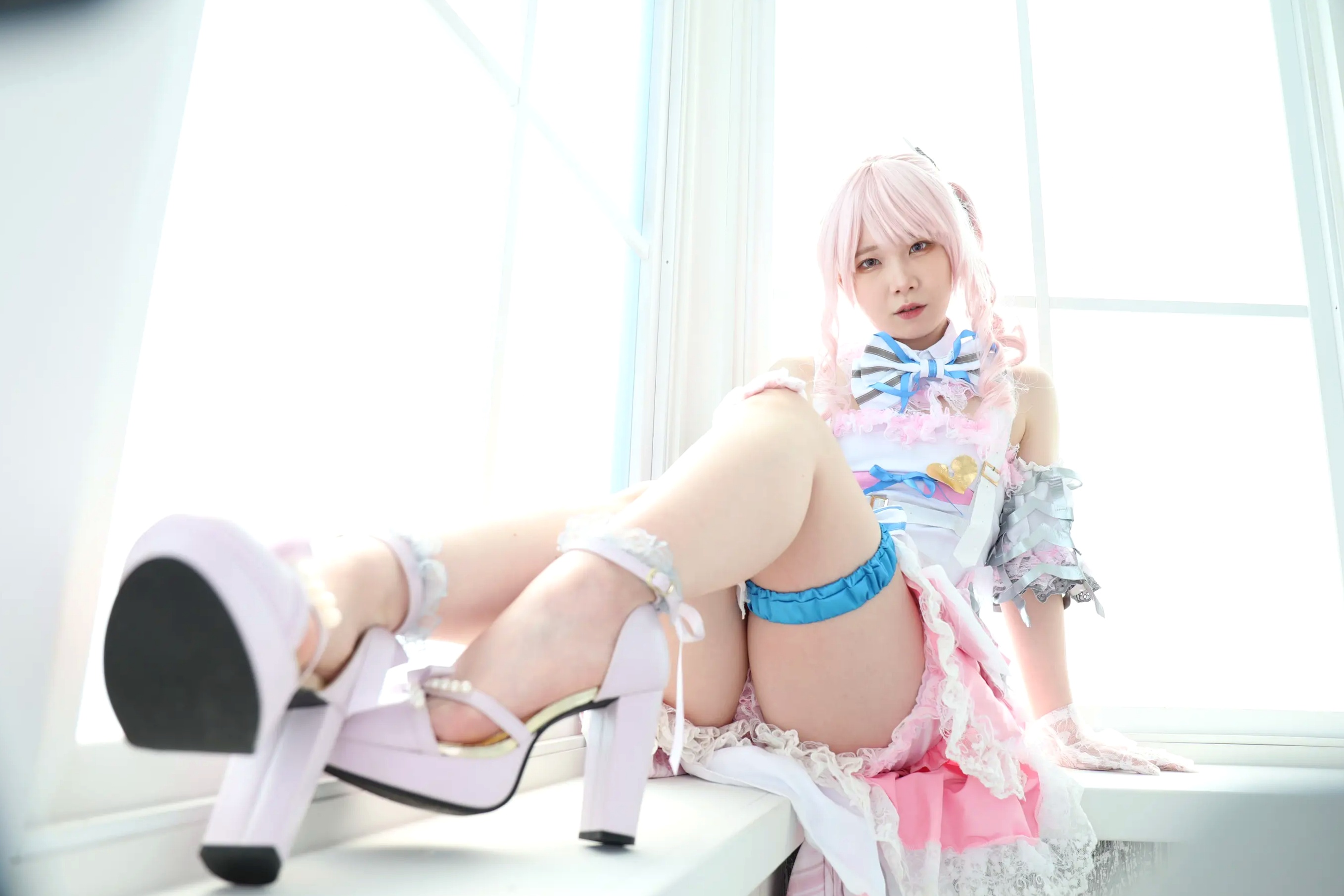 (Cosplay) Kozue Fujita 藤田こずえ - First Cosplay! 初コス！粉发萌系少女大尺度私房角色扮演 [423P]