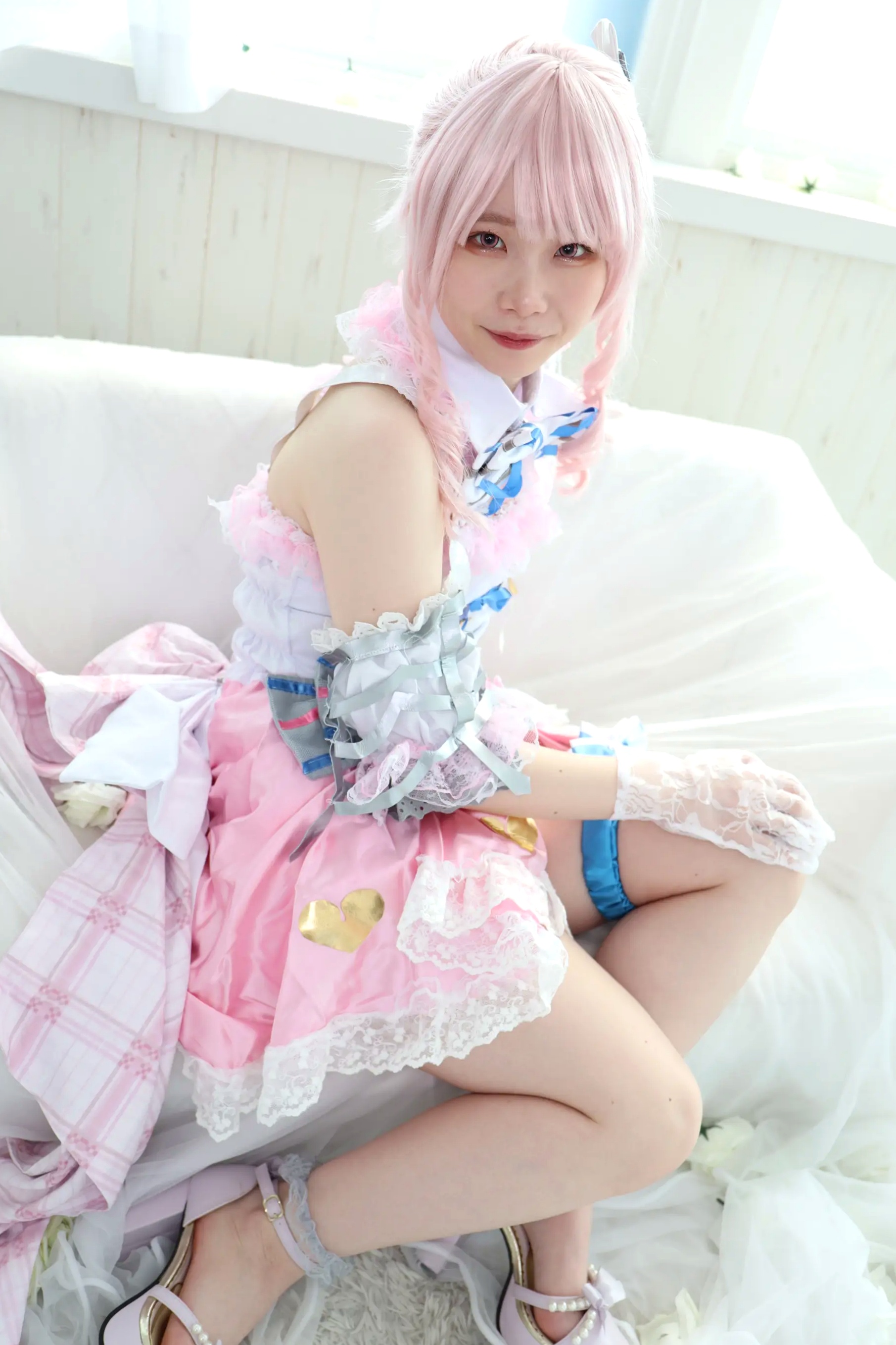 (Cosplay) Kozue Fujita 藤田こずえ - First Cosplay! 初コス！粉发萌系少女大尺度私房角色扮演 [423P]